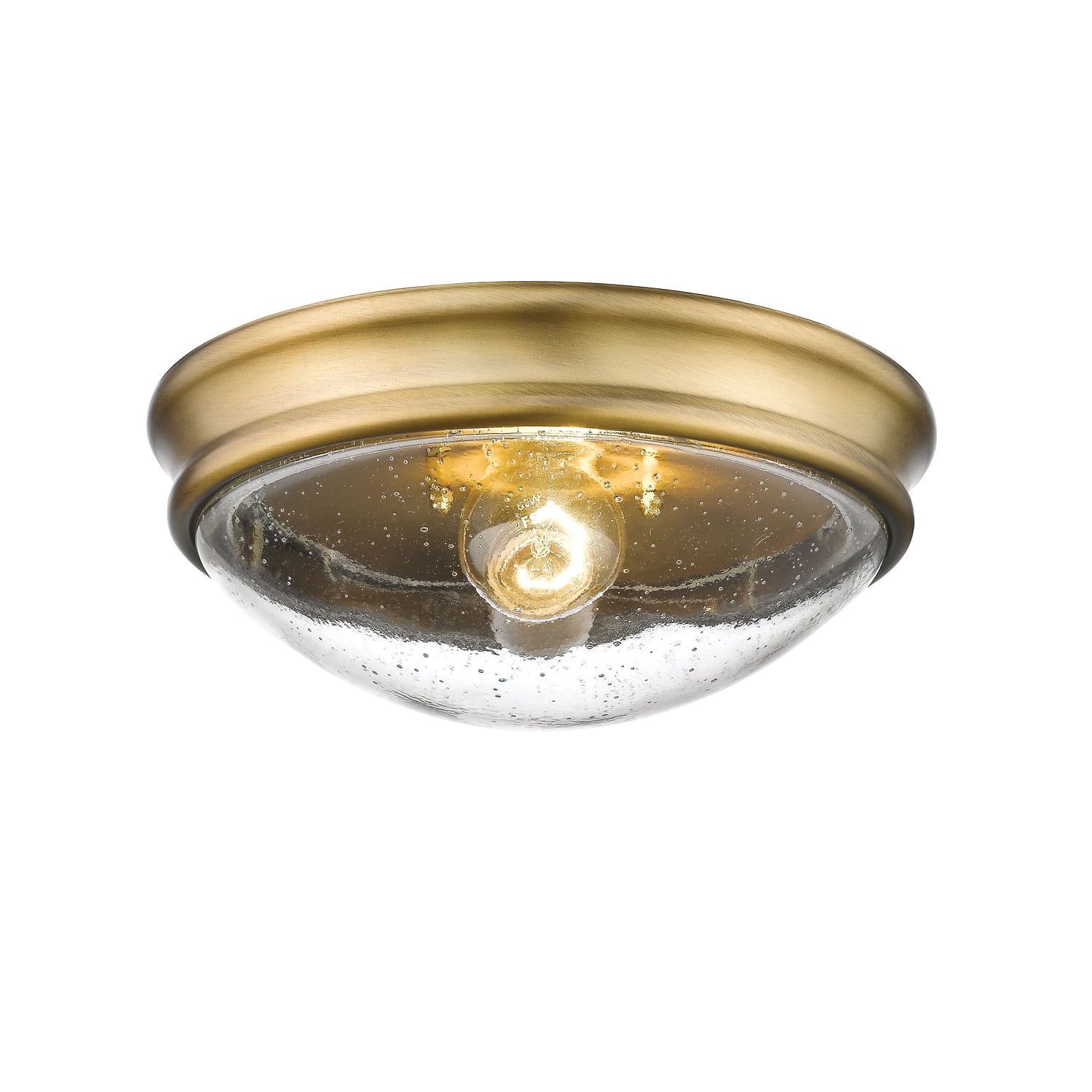 Heirloom Bronze 10" Indoor/Outdoor Flushmount Ceiling Light