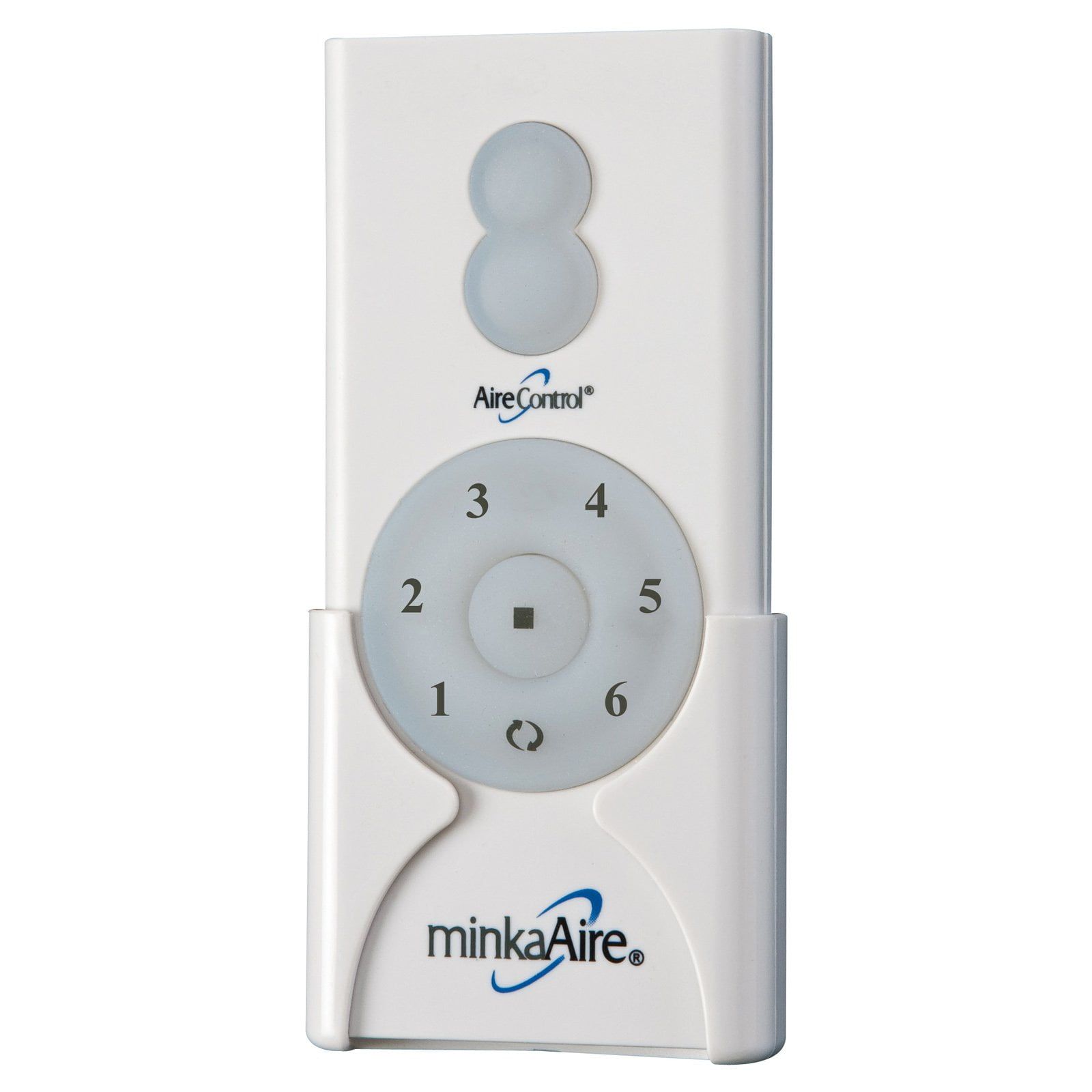 White 6-Speed Hand-Held Remote Control for Ceiling Fans