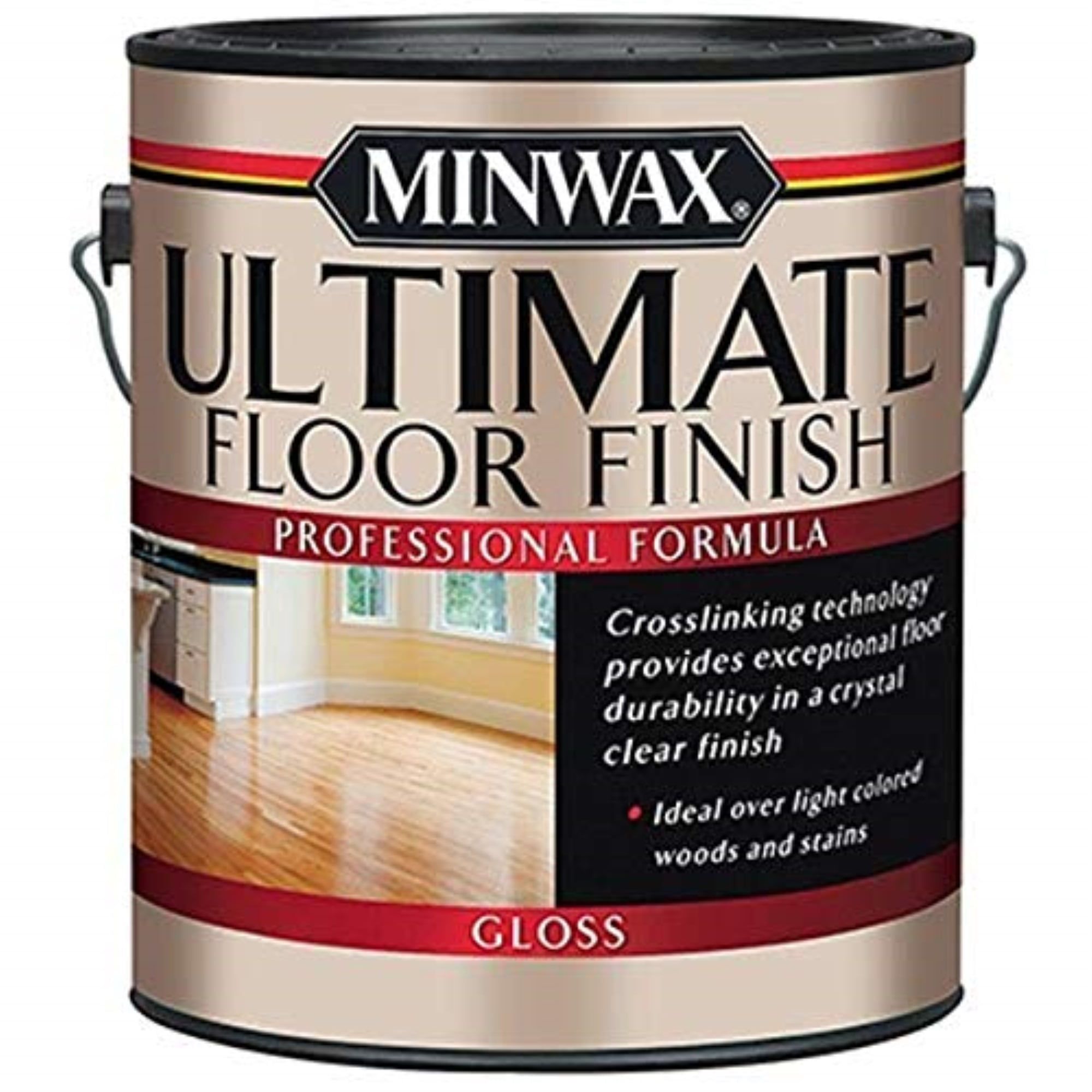 Minwax Gloss Clear Water-Based Ultimate Floor Finish 1-Gallon