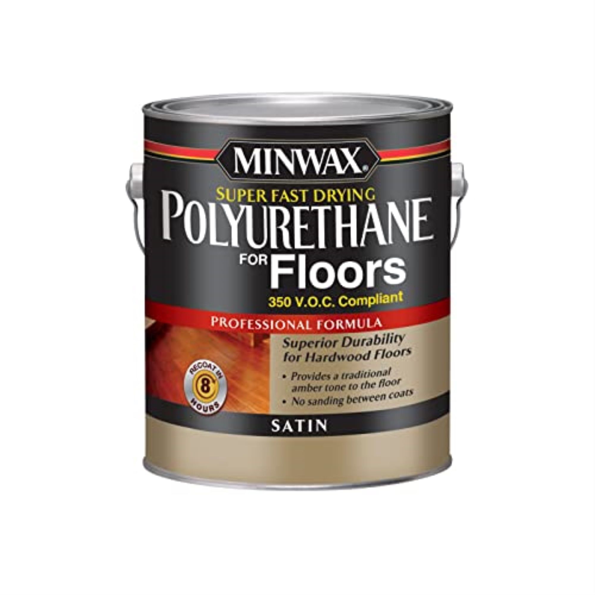 Minwax Satin Clear Oil-Based Polyurethane Floor Finish, 1-Gallon