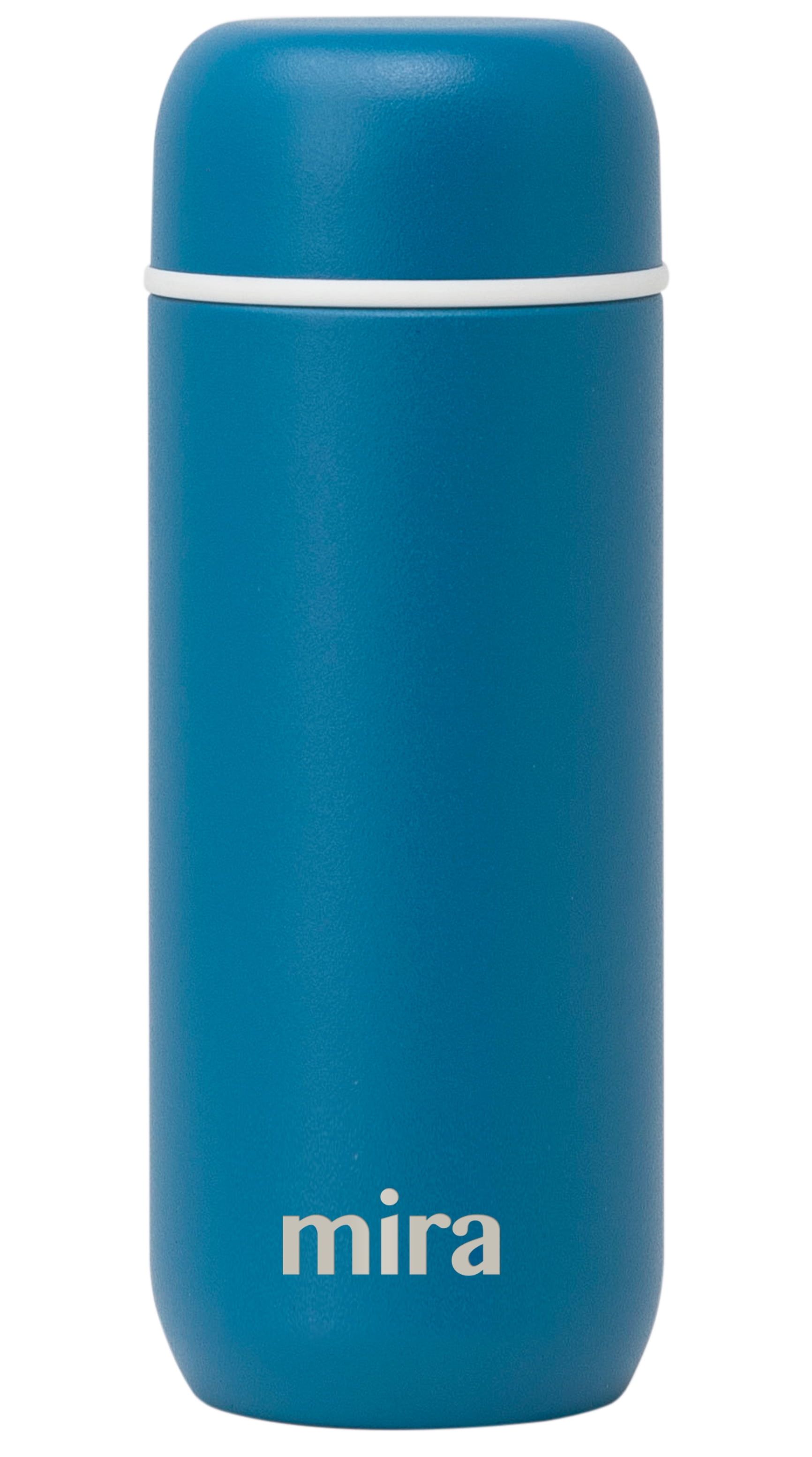 Mira 7oz Denim Blue Insulated Kids Thermos Flask