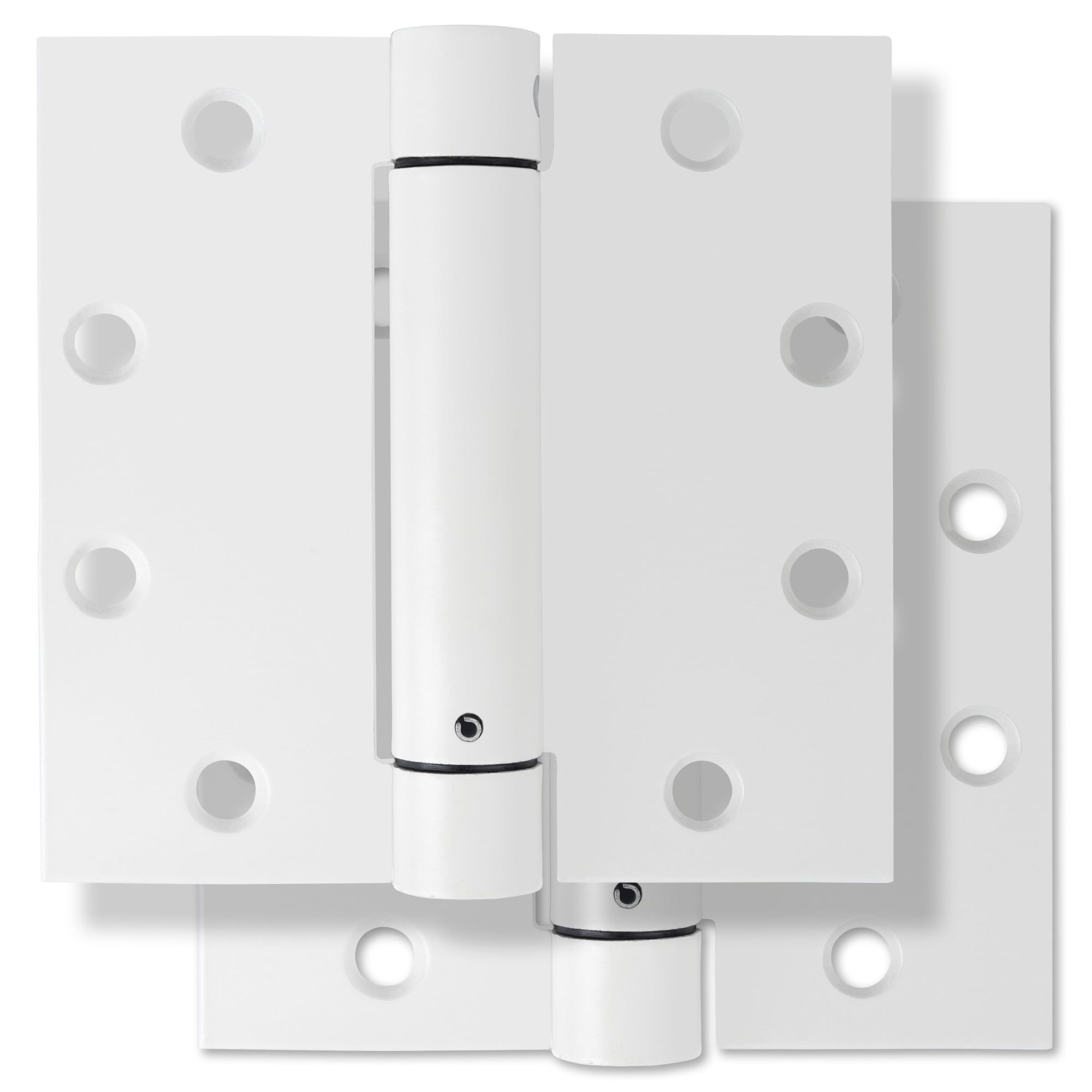 Primed Steel 4-1/2 x 4-1/2 Spring Hinge with Square Corners