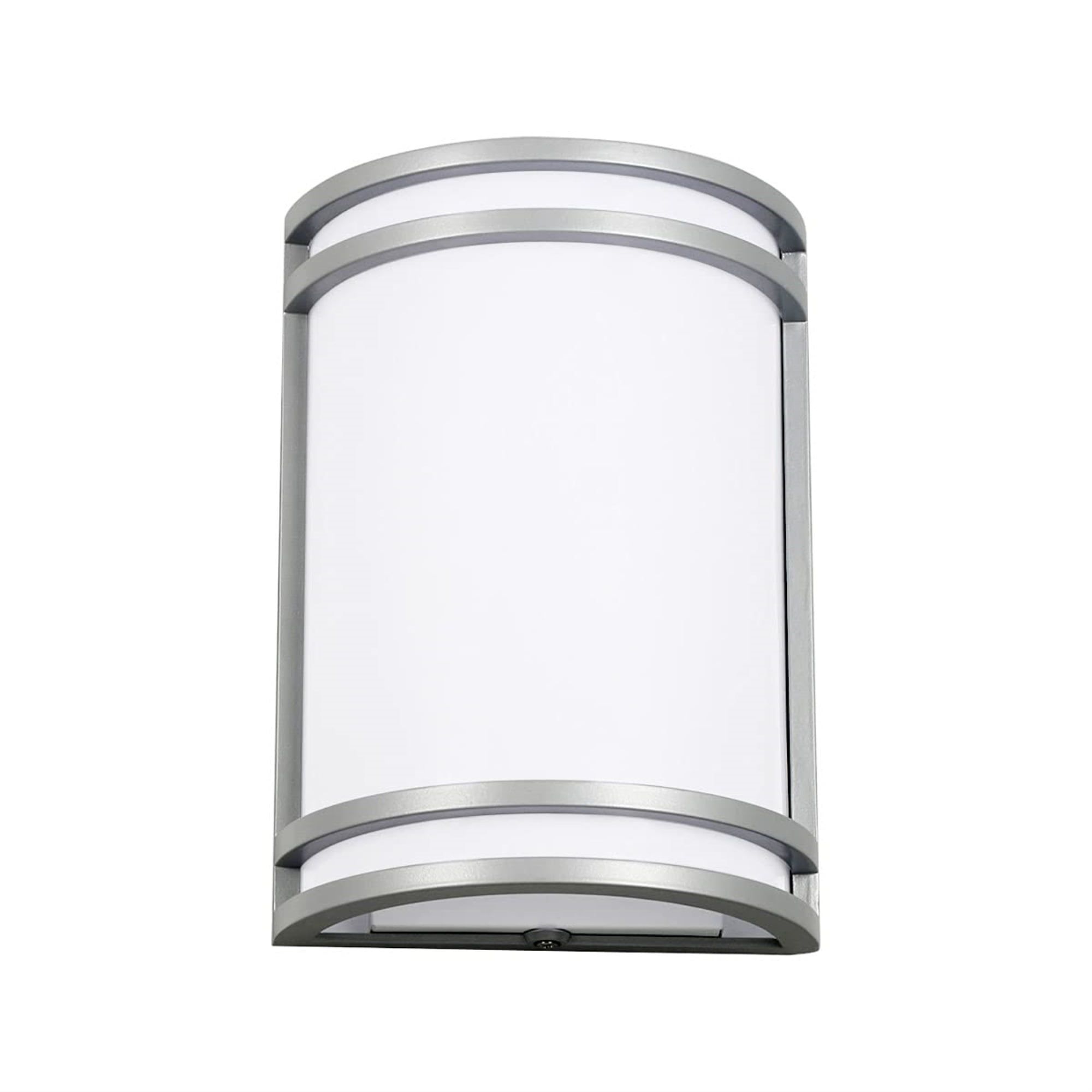 Greystone 10" Tall LED Outdoor Wall Sconce with Acrylic Shade