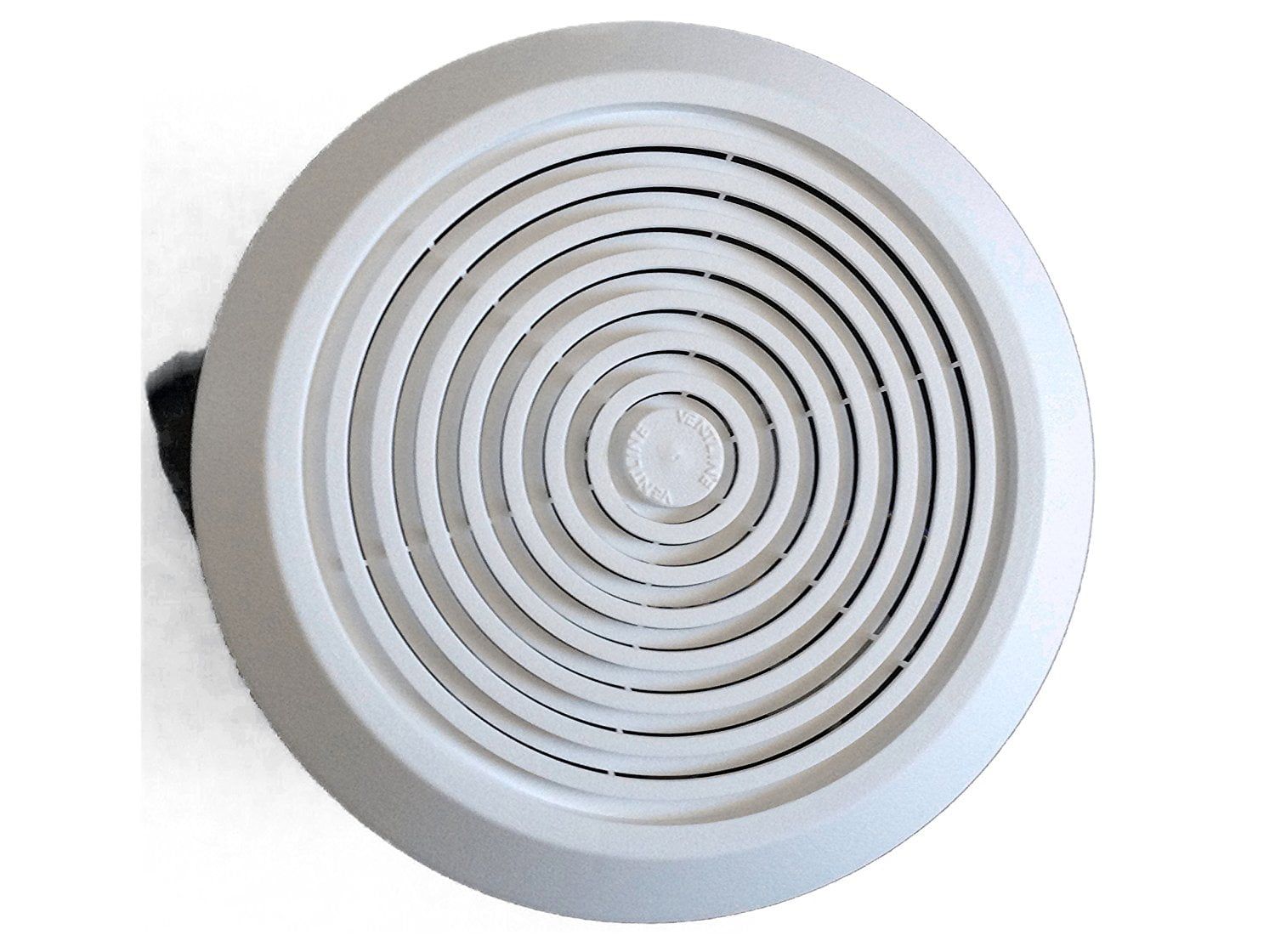 White Plastic Modern Bathroom Ceiling Exhaust Fan