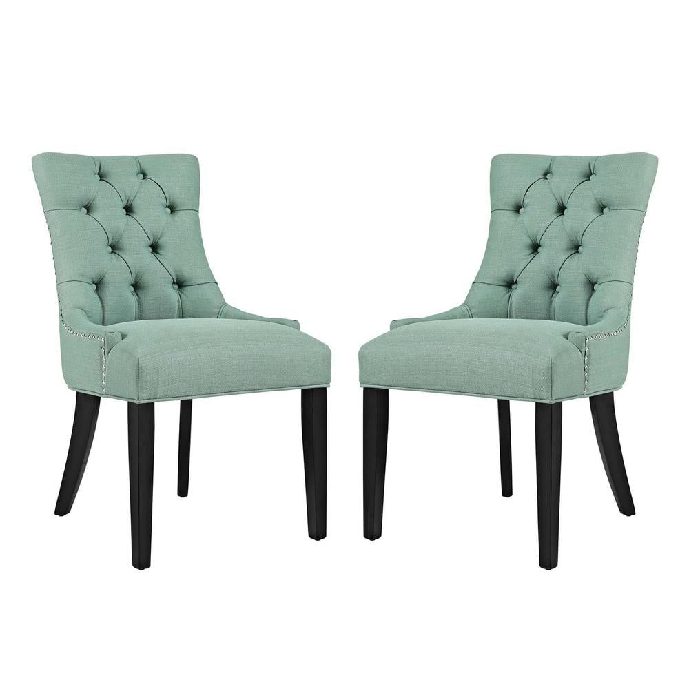 Laguna Tufted Upholstered Side Chair with Nailhead Trim