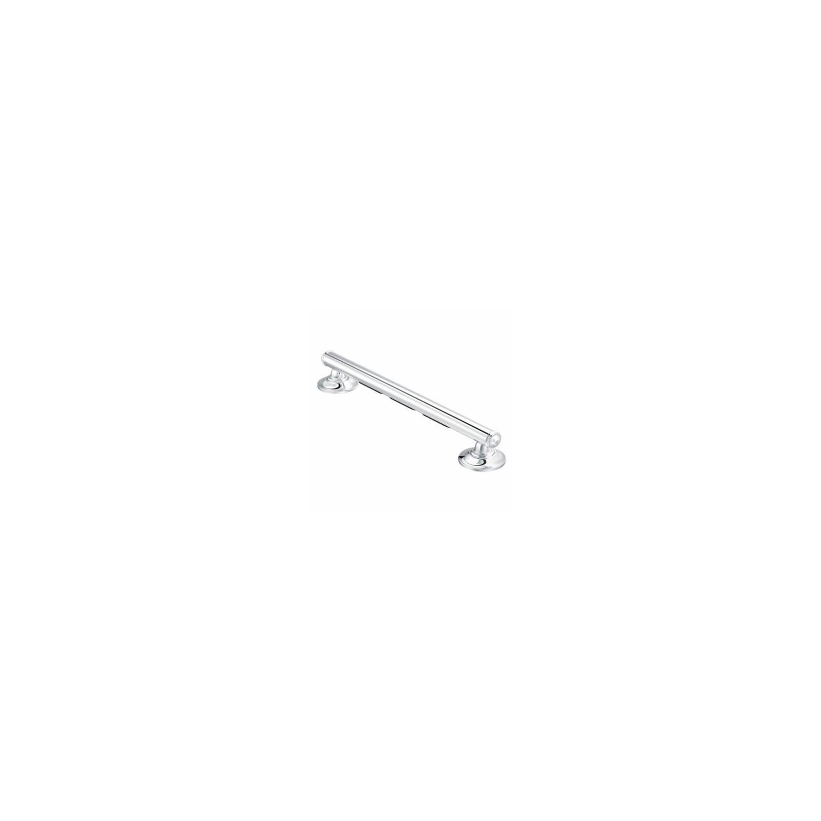 Moen 16-Inch Chrome Stainless Steel Bathroom Safety Grab Bar