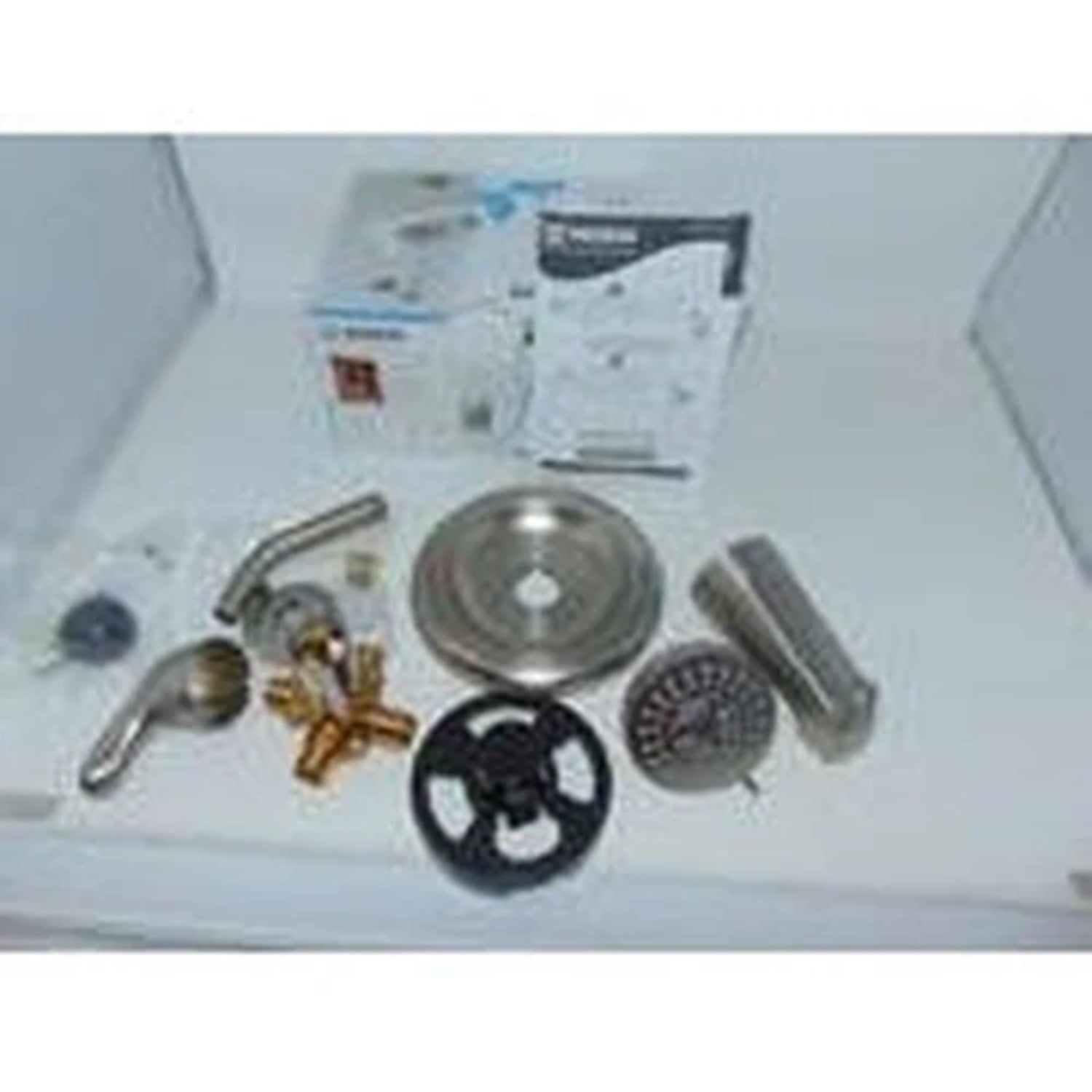 Spot Resist Brushed Nickel Wall Mounted Tub and Shower Package