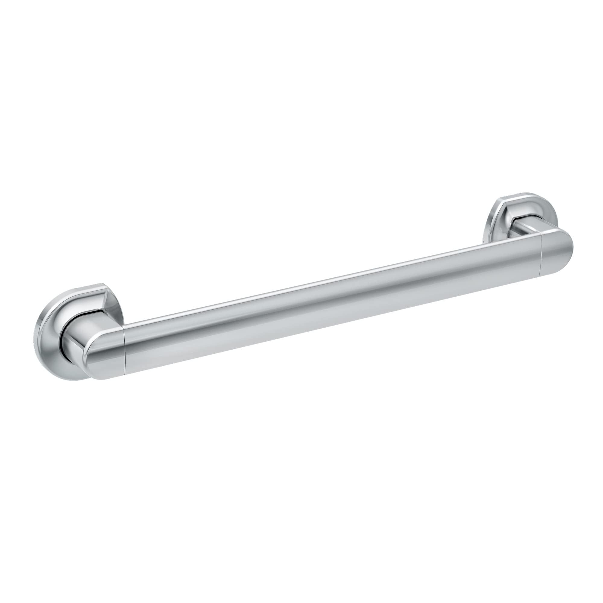 Genta 18" Chrome Stainless Steel Bathroom Grab Bar