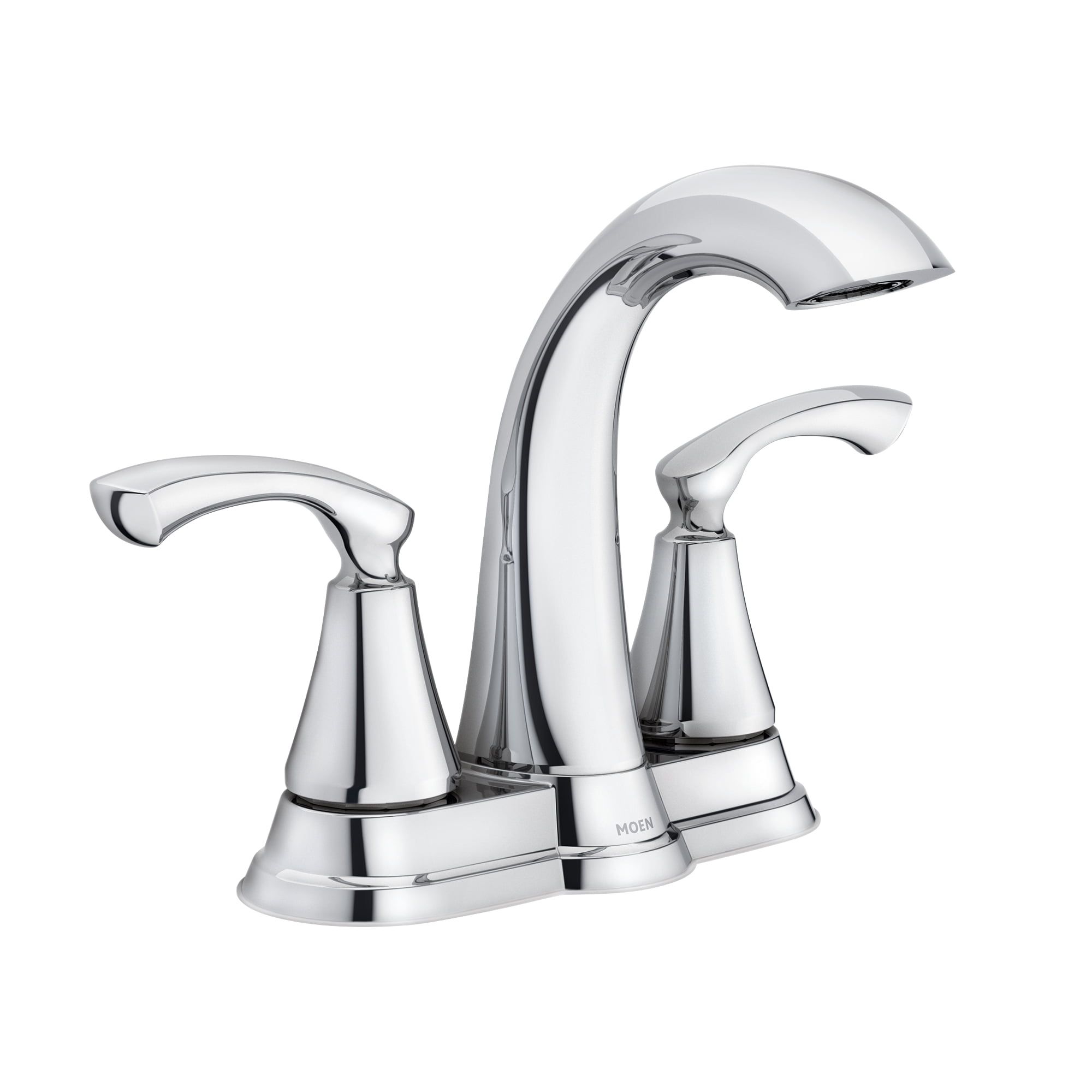 Moen Tiffin Chrome 2-Handle High Arc Bathroom Faucet