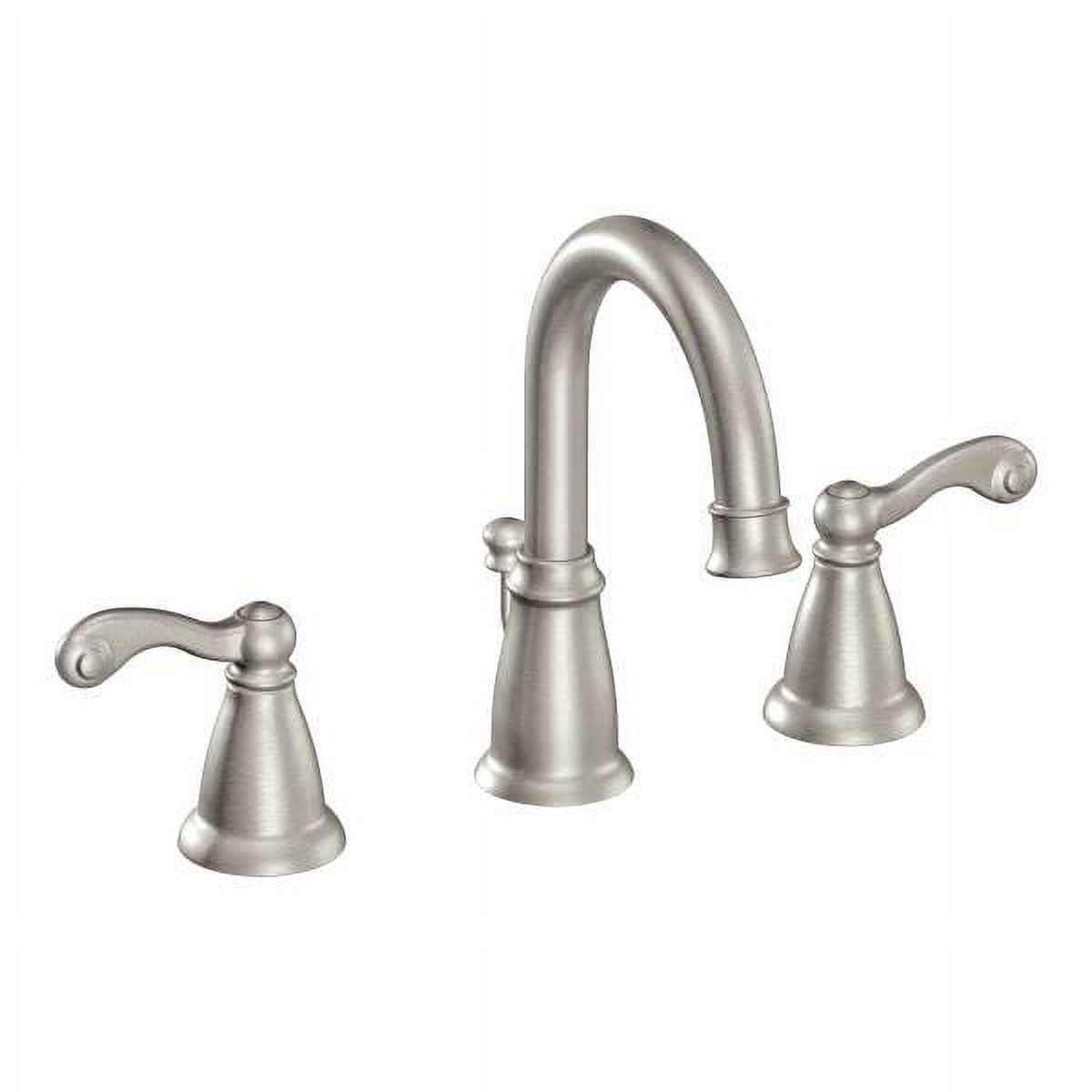 Classic Distressed Bronze 8'' Widespread Metal Bathroom Faucet