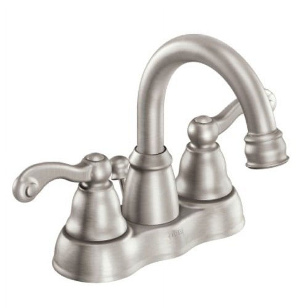 Elegant Distressed Bronze Two-Handle Centerset Bathroom Faucet