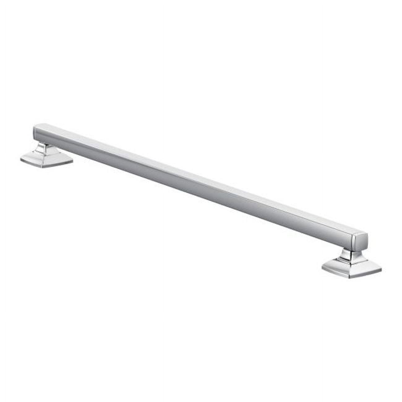 Polished Nickel 24-Inch Stainless Steel Wall Mount Grab Bar