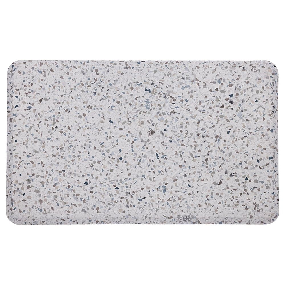 Terrazzo Tile Multi-Color Anti-Fatigue Shower Mat