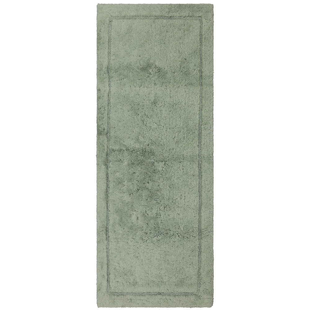 Seaglass Premium Cotton 2' x 5' Non-Slip Bath Runner Rug