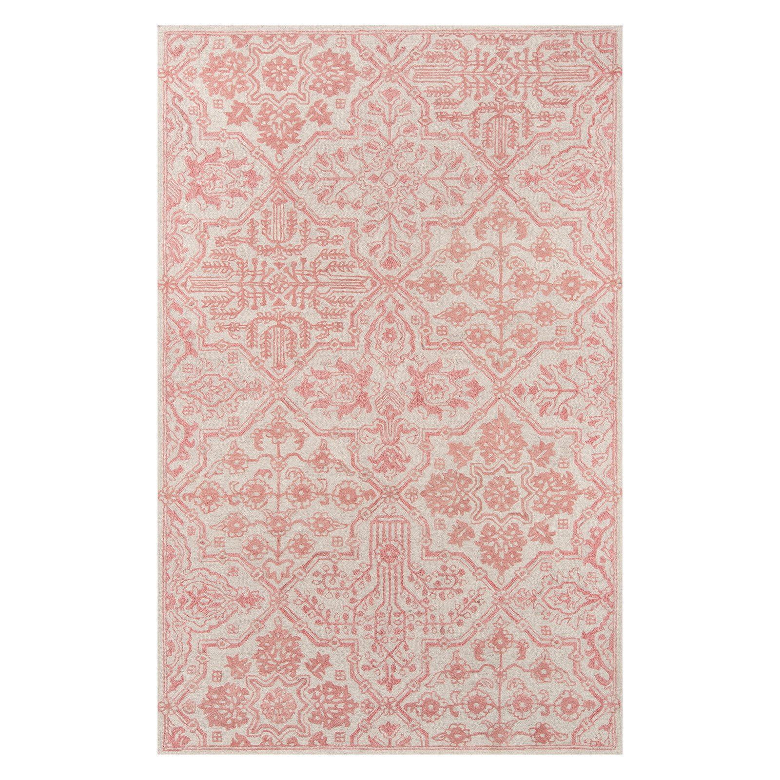 Cosette Pink Hand-Tufted Wool Runner Rug 2'3" x 8'