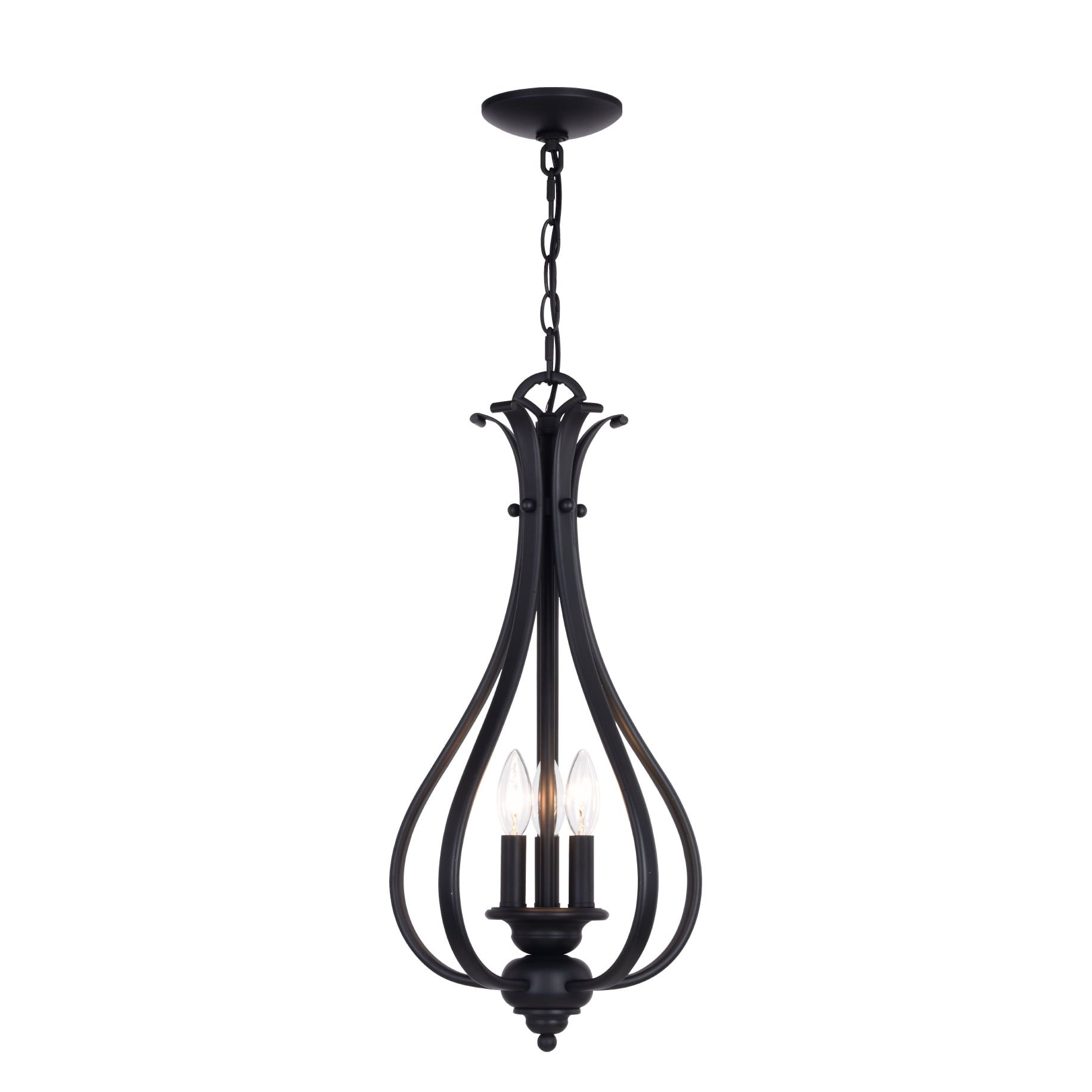 Monrovia 11.25-Inch Bronze Pendant Light with LED Option