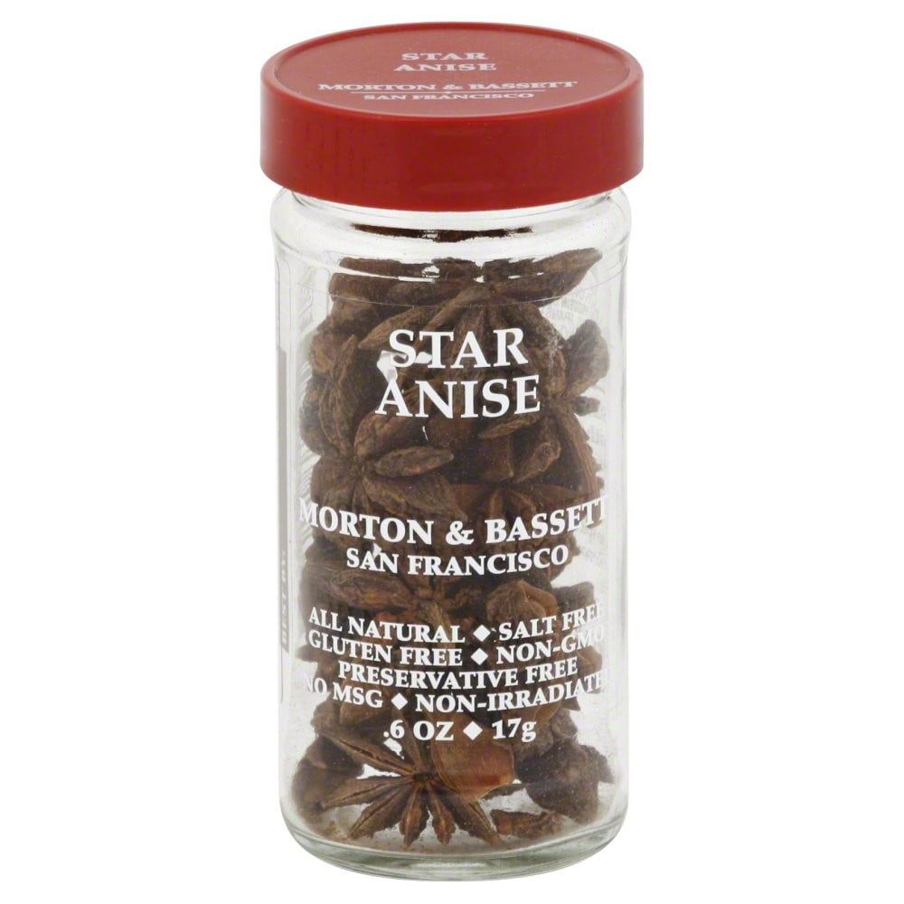 Morton & Bassett Whole Kosher Star Anise - 0.6 oz