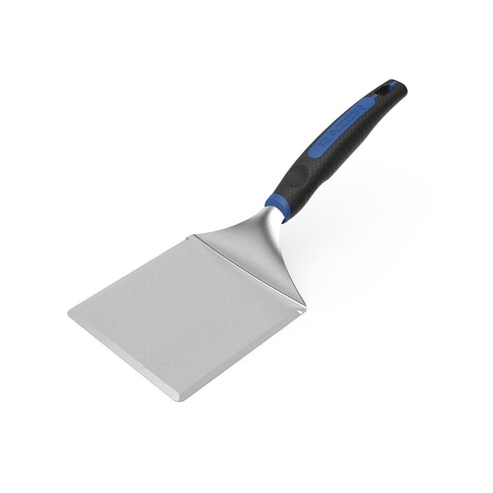 Extra Large Stainless Steel Griddle Spatula with Comfort Grip