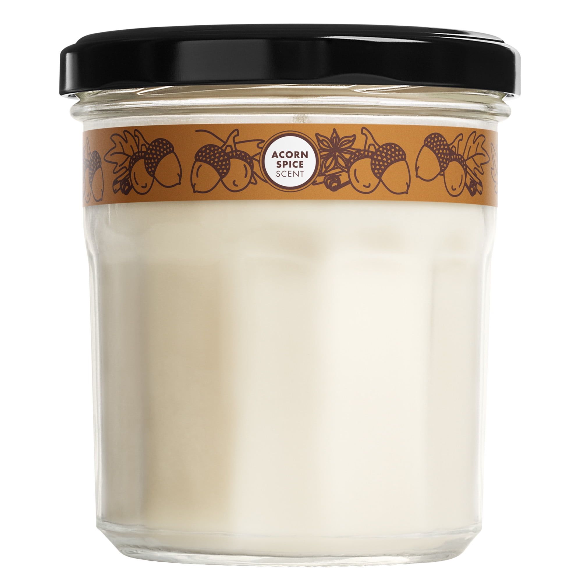 Acorn Spice Scented Soy Candle in Recyclable Jar