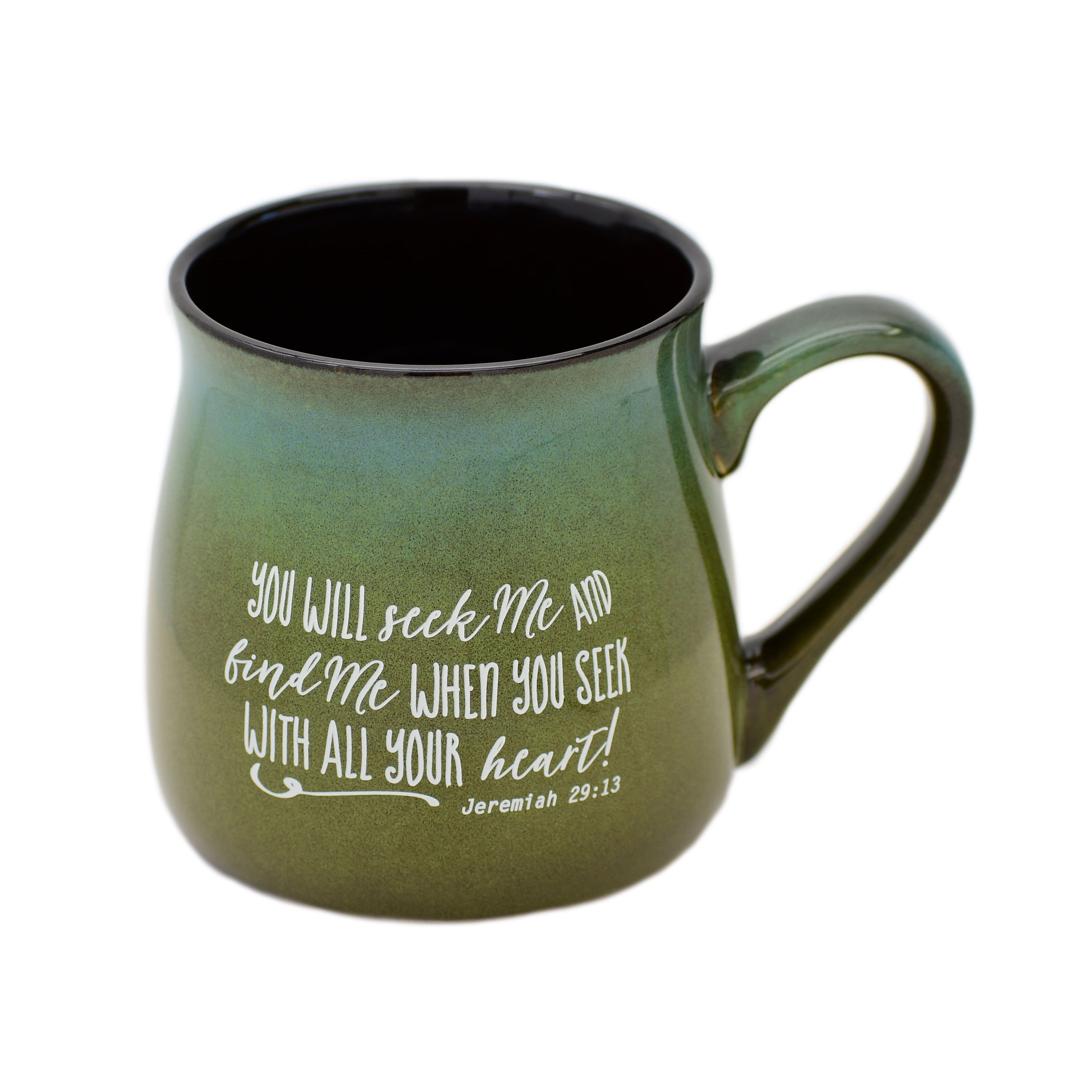 Green Ceramic Inspirational 16 Oz Mug