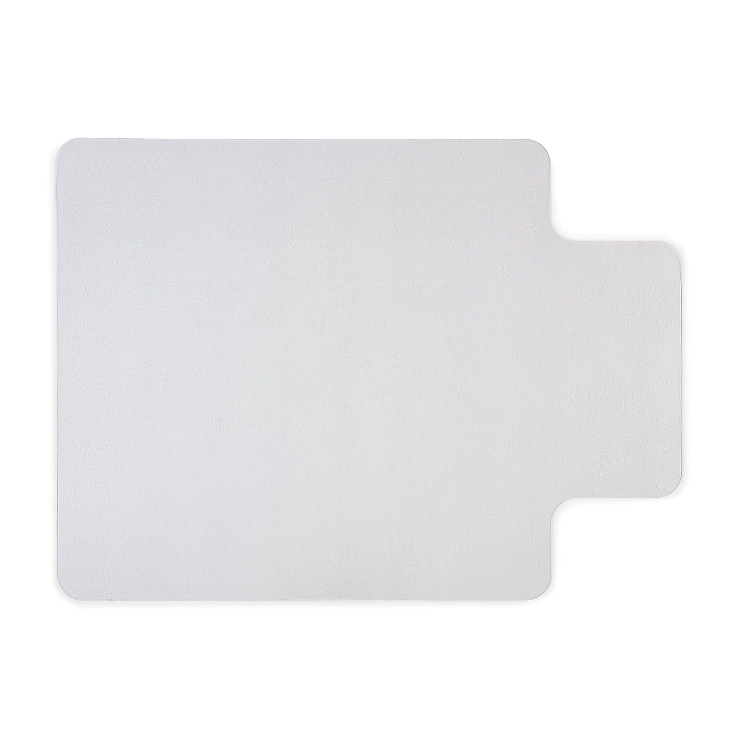 Clear Vinyl 36" x 48" Hard Floor Chair Mat with Lip