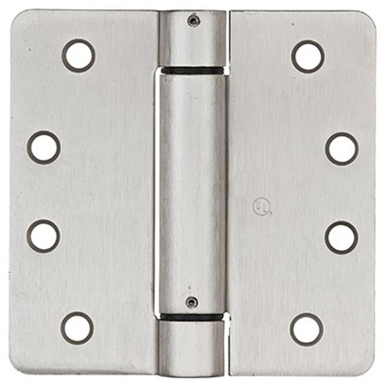 4-inch Satin Nickel Self-Closing Interior Door Hinge