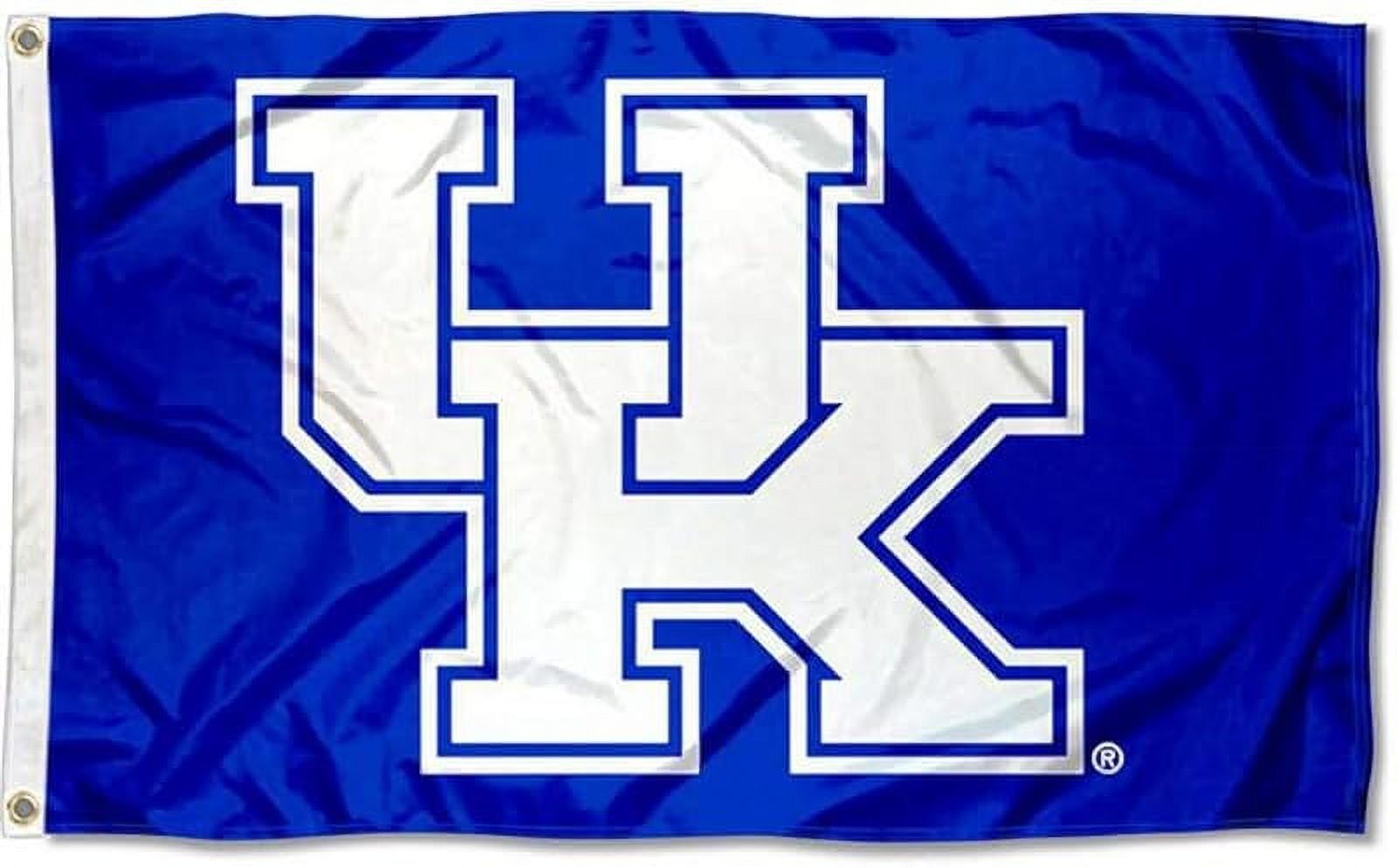 Kentucky Wildcats Blue and White Polyester 3' x 5' Flag