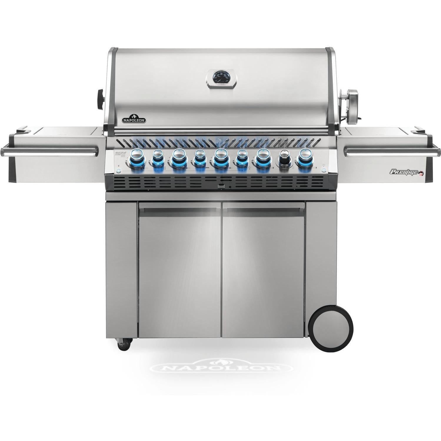 Napoleon Prestige Pro 665 Stainless Steel Propane Gas Grill with Infrared Burners