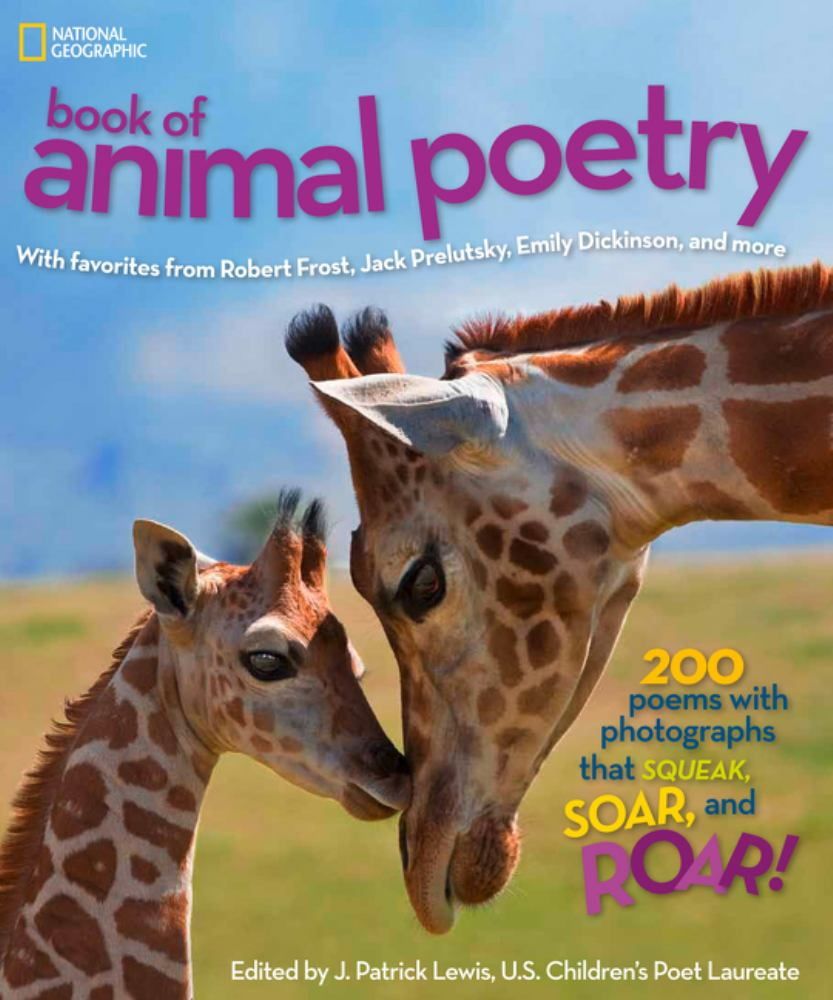 National Geographic Animal Poetry Hardcover Book for Kids