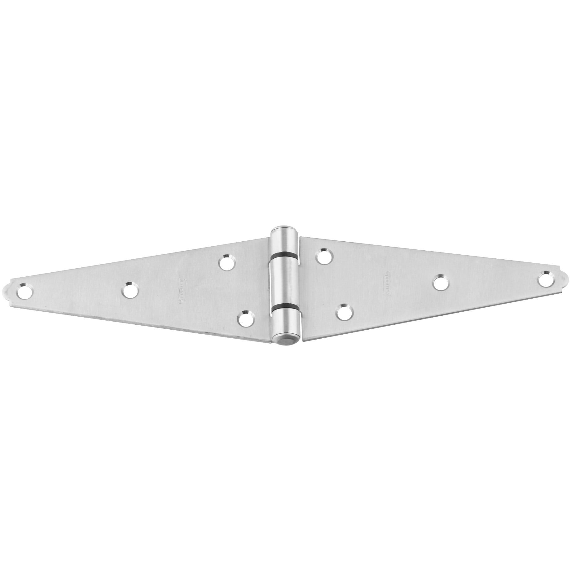 National 6" Stainless Steel Heavy Duty Strap Hinge