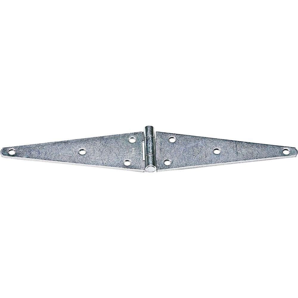 10" Zinc Plated Heavy Duty Strap Gate Hinge