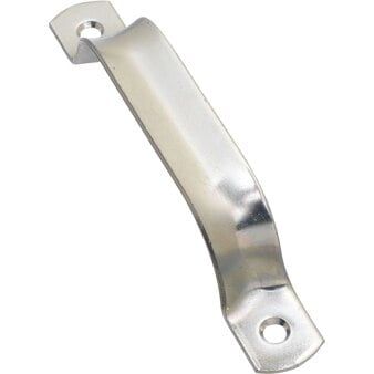 National Hardware 6-1/2" Zinc Plated Steel Door Pull