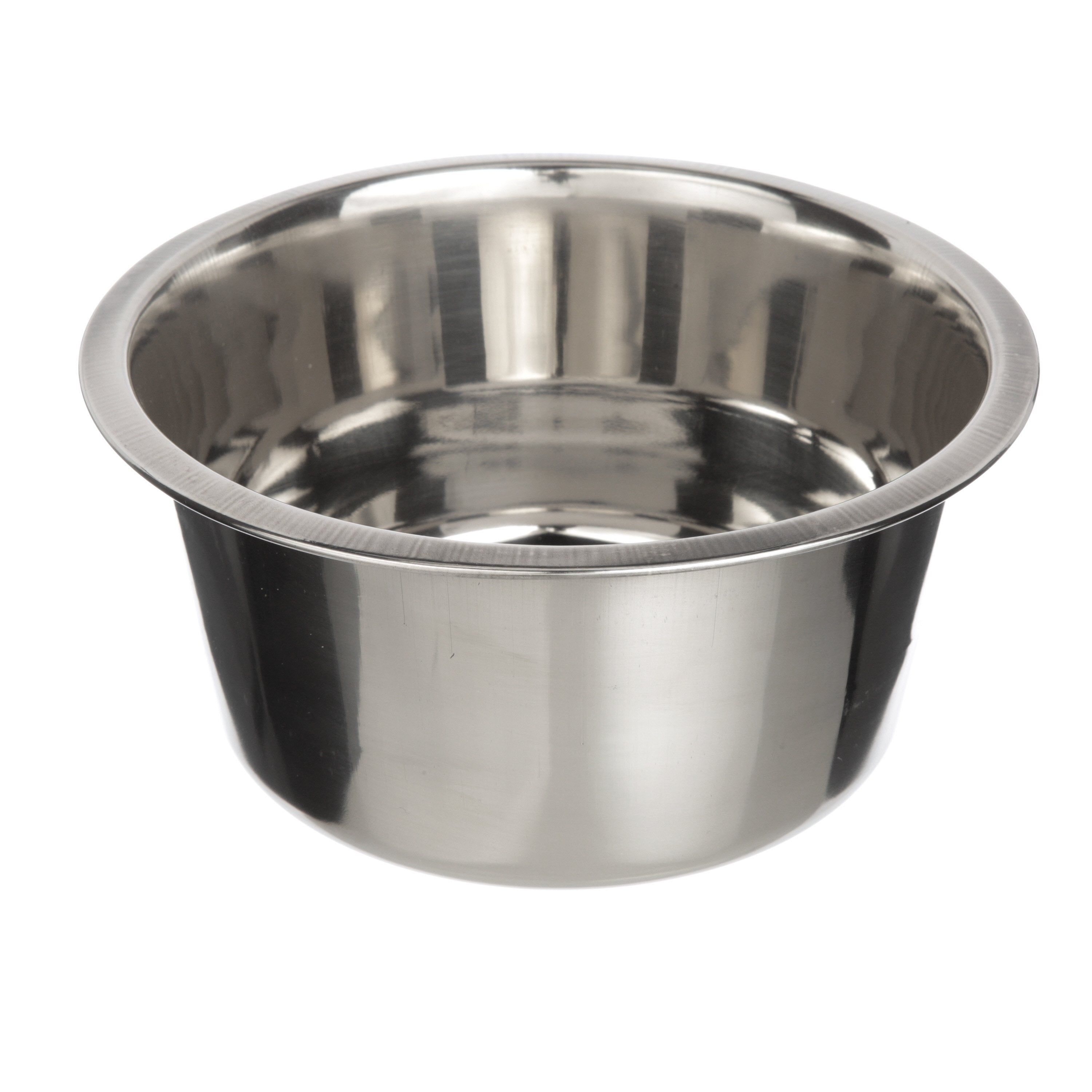 Stainless Steel 5-Cup Pet Bowl for Food and Water