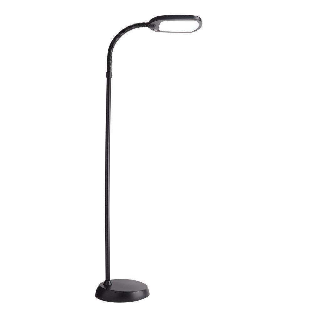 Apollo 52" Black Adjustable LED Floor Lamp