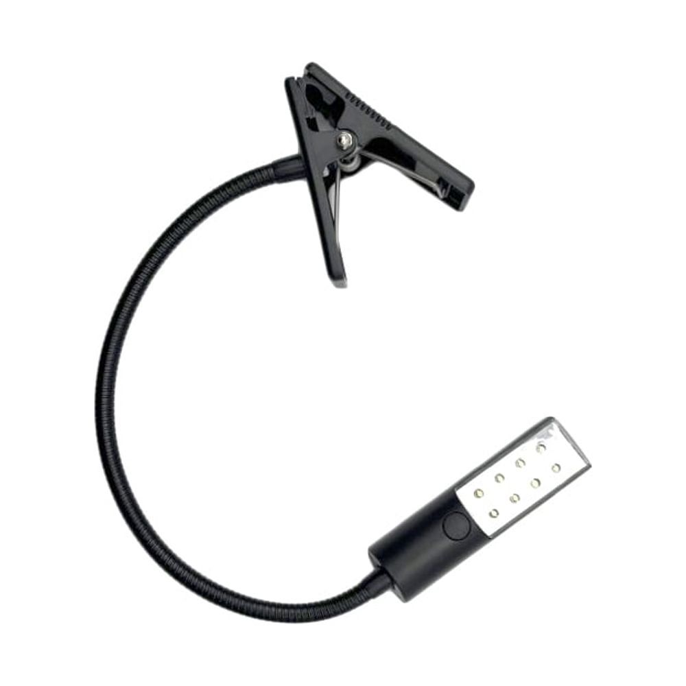 Black Flexible LED Grill Light with Magnetic Clamp