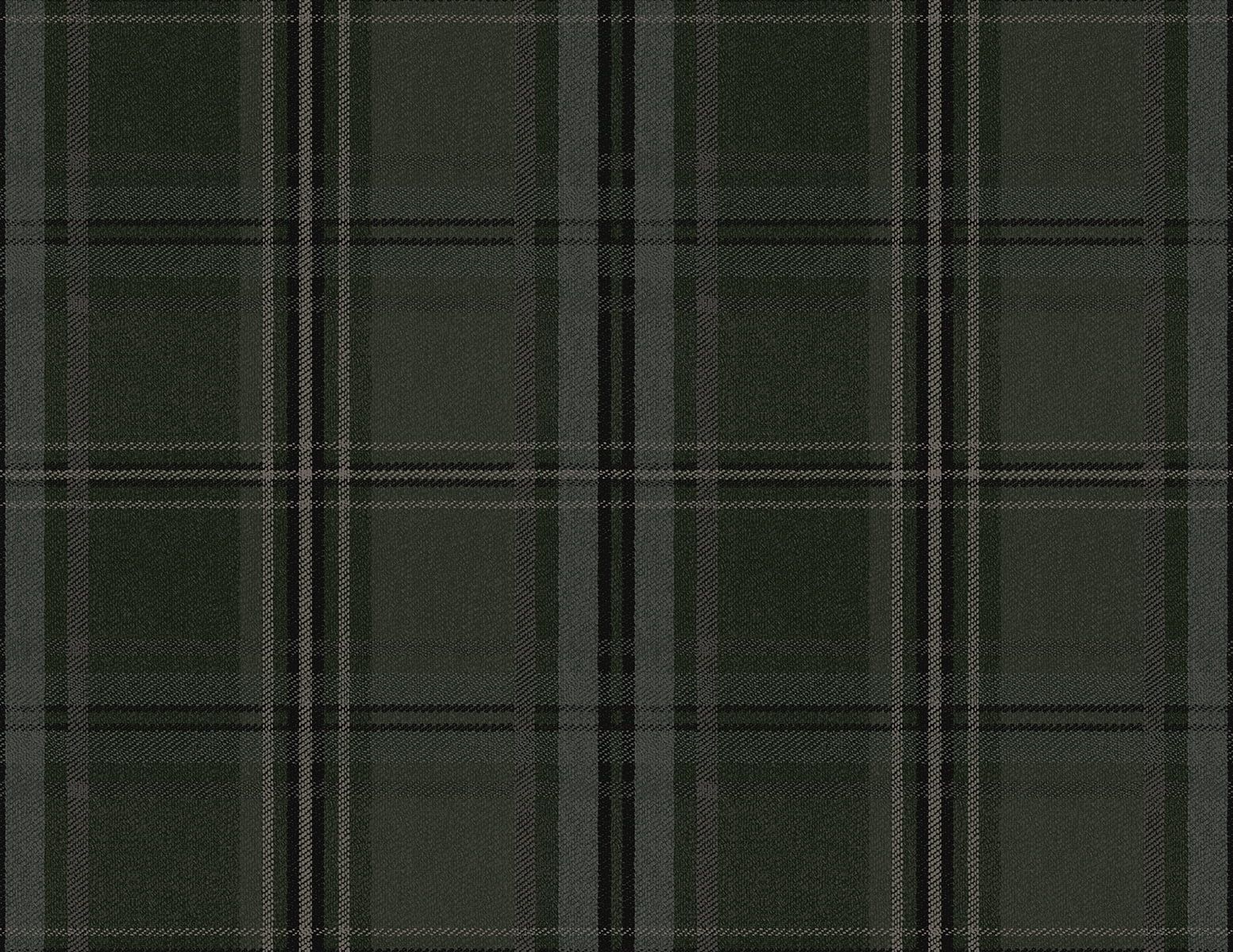 Evergreen Plaid Self-Adhesive Vinyl Wallpaper Roll