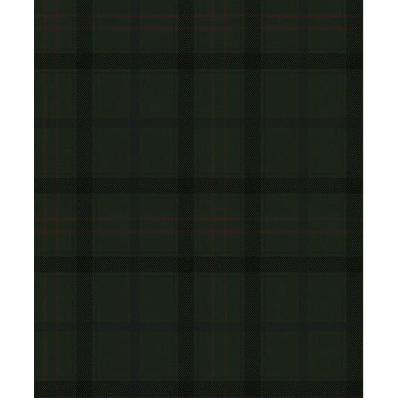 Greenery Plaid Self-Adhesive Vinyl Wallpaper Roll
