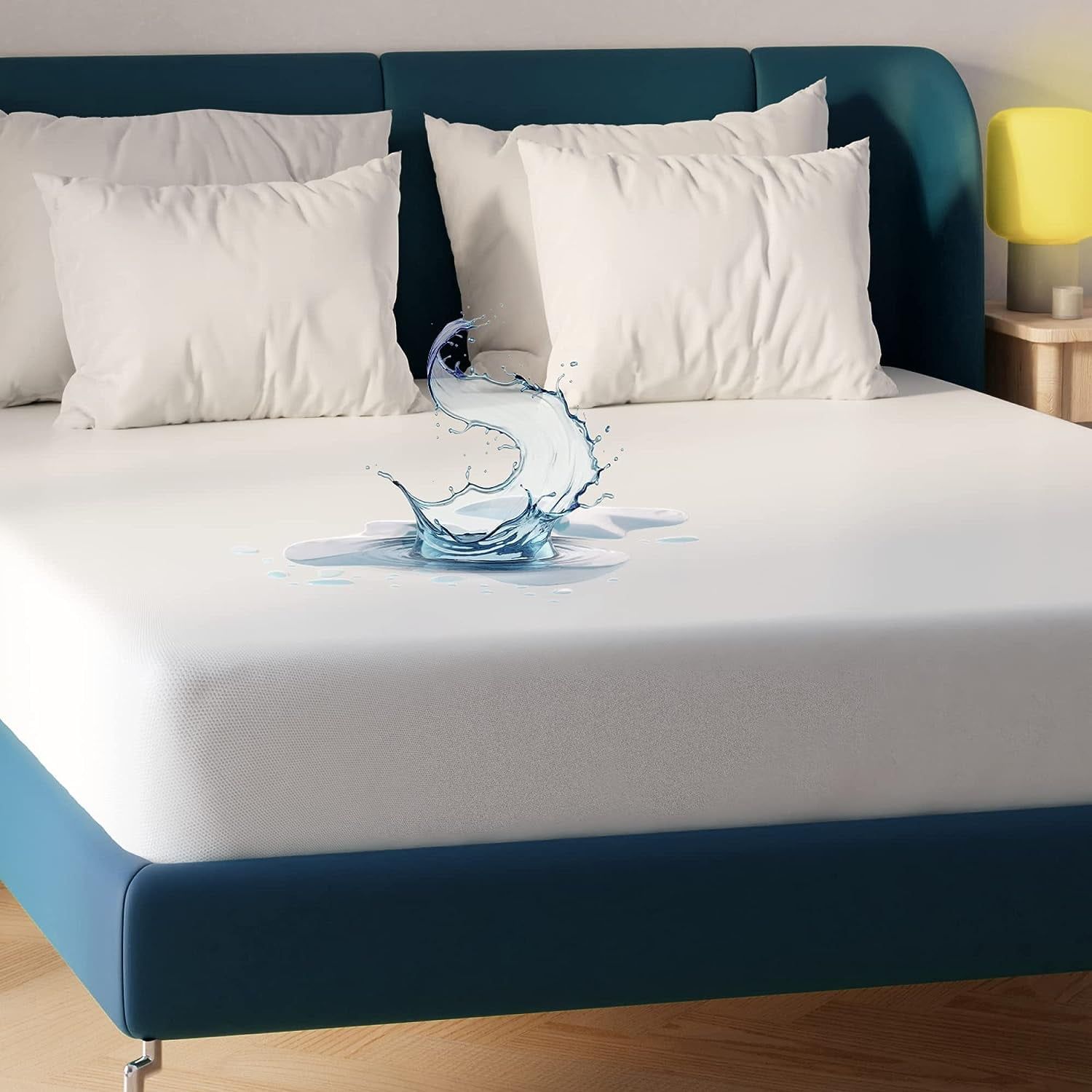 Niagara Twin Waterproof Jersey Mattress Protector with Deep Pockets