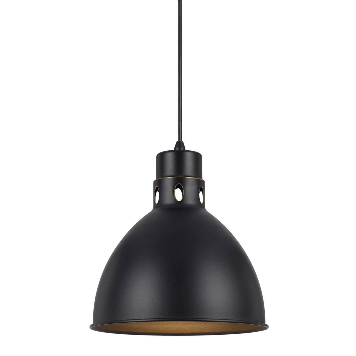 Nico 10" Bronze Metal Dome Pendant Light