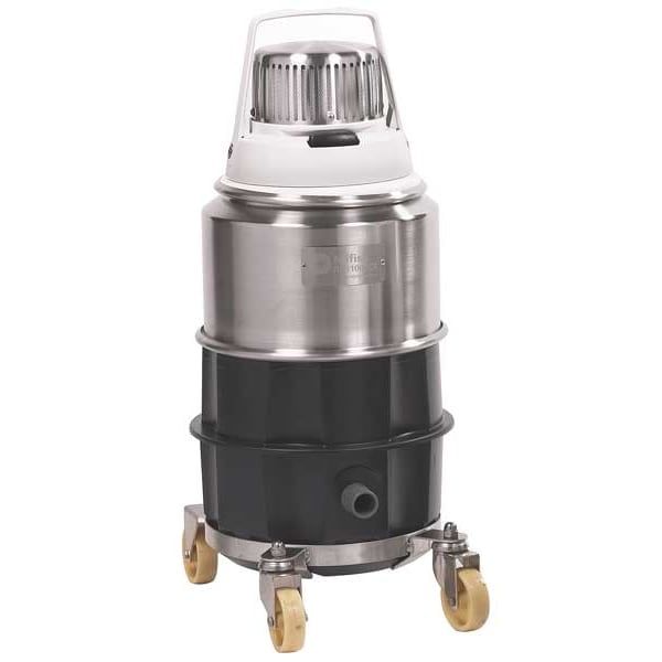 Stainless Steel Commercial HEPA Filter Canister Vacuum