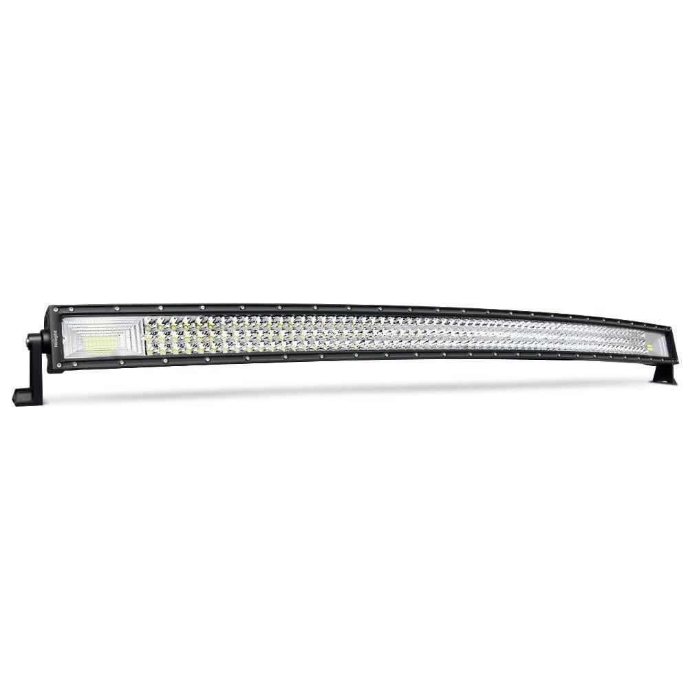 Sleek 52" Curved LED Light Bar for Off-Road Adventure, 783W Spot-Flood Combo