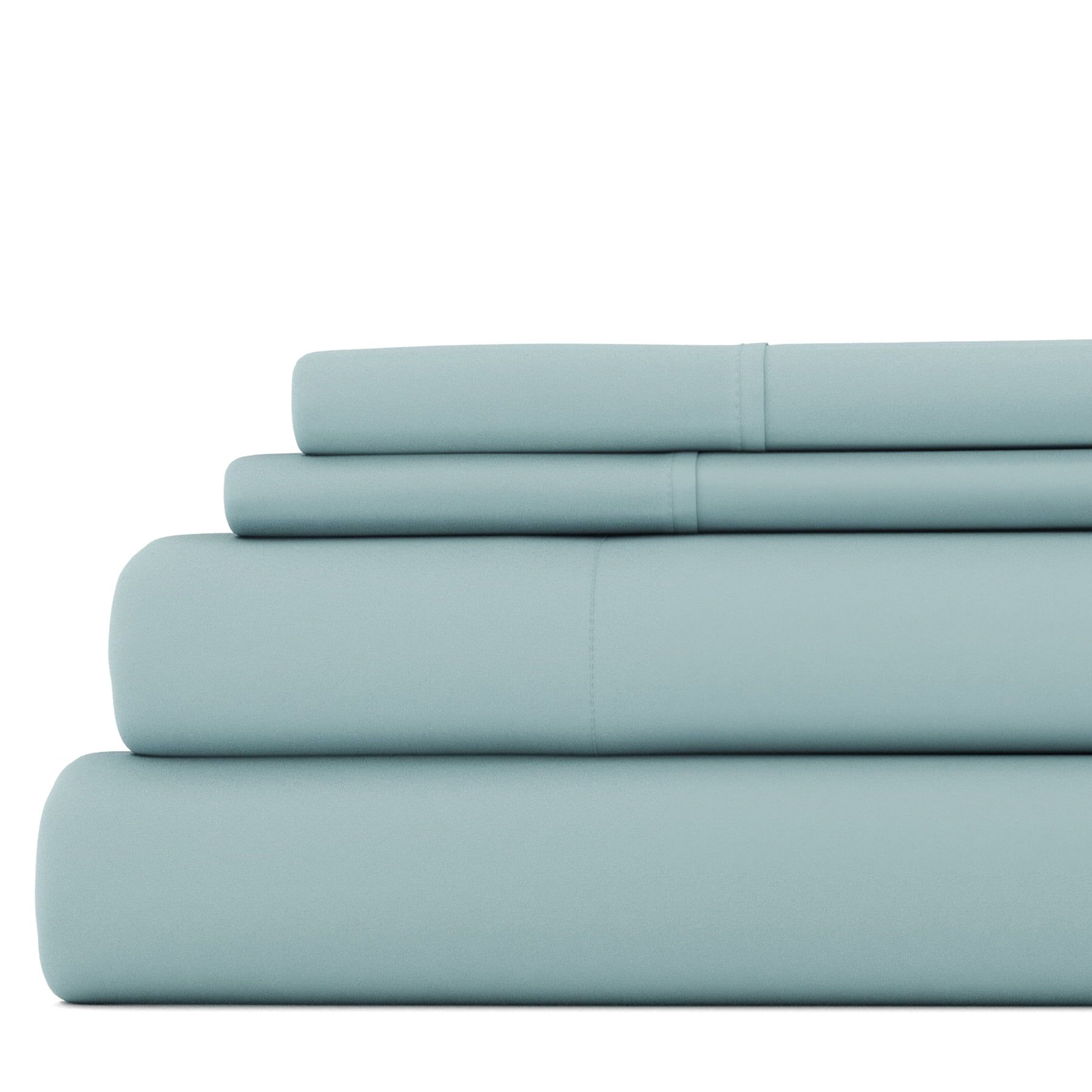 Ocean Blue King Microfiber Deep Pocket Bed Sheet Set