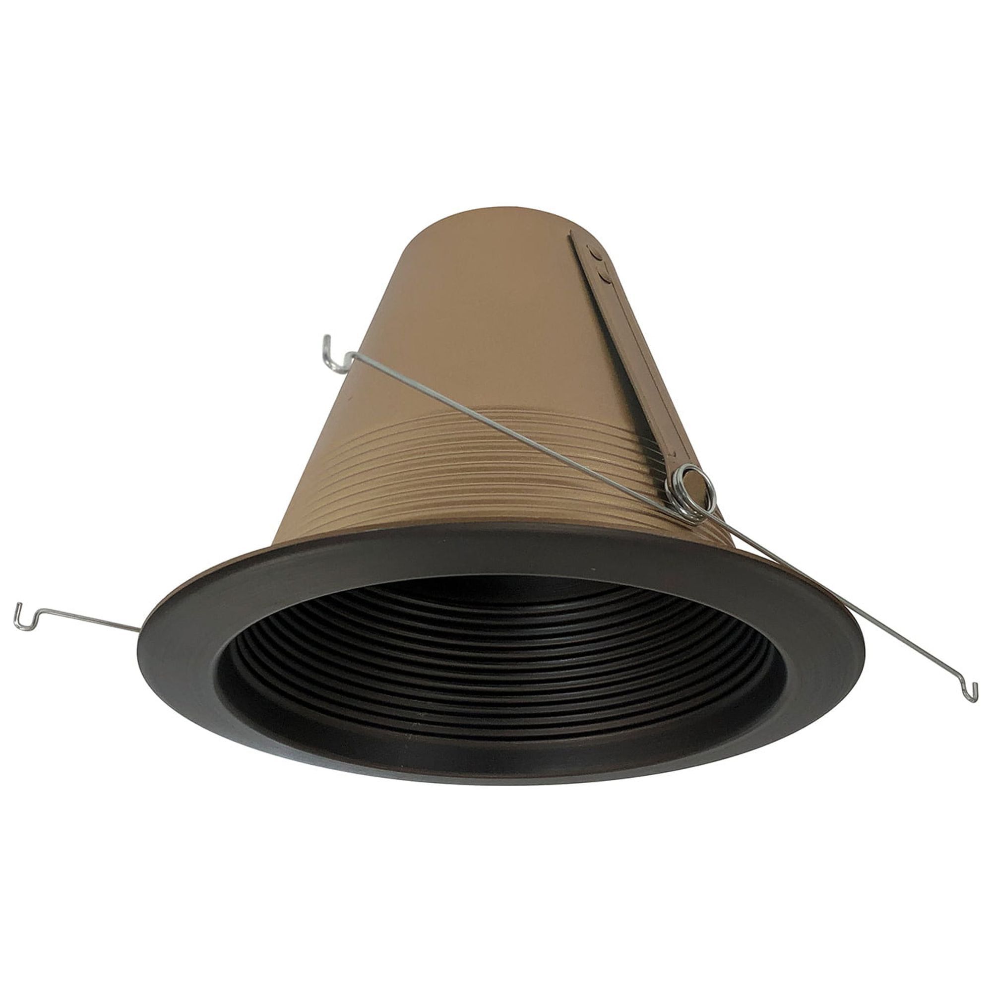 Bronze 6" Air-Tight Aluminum Baffle Cone Reflector