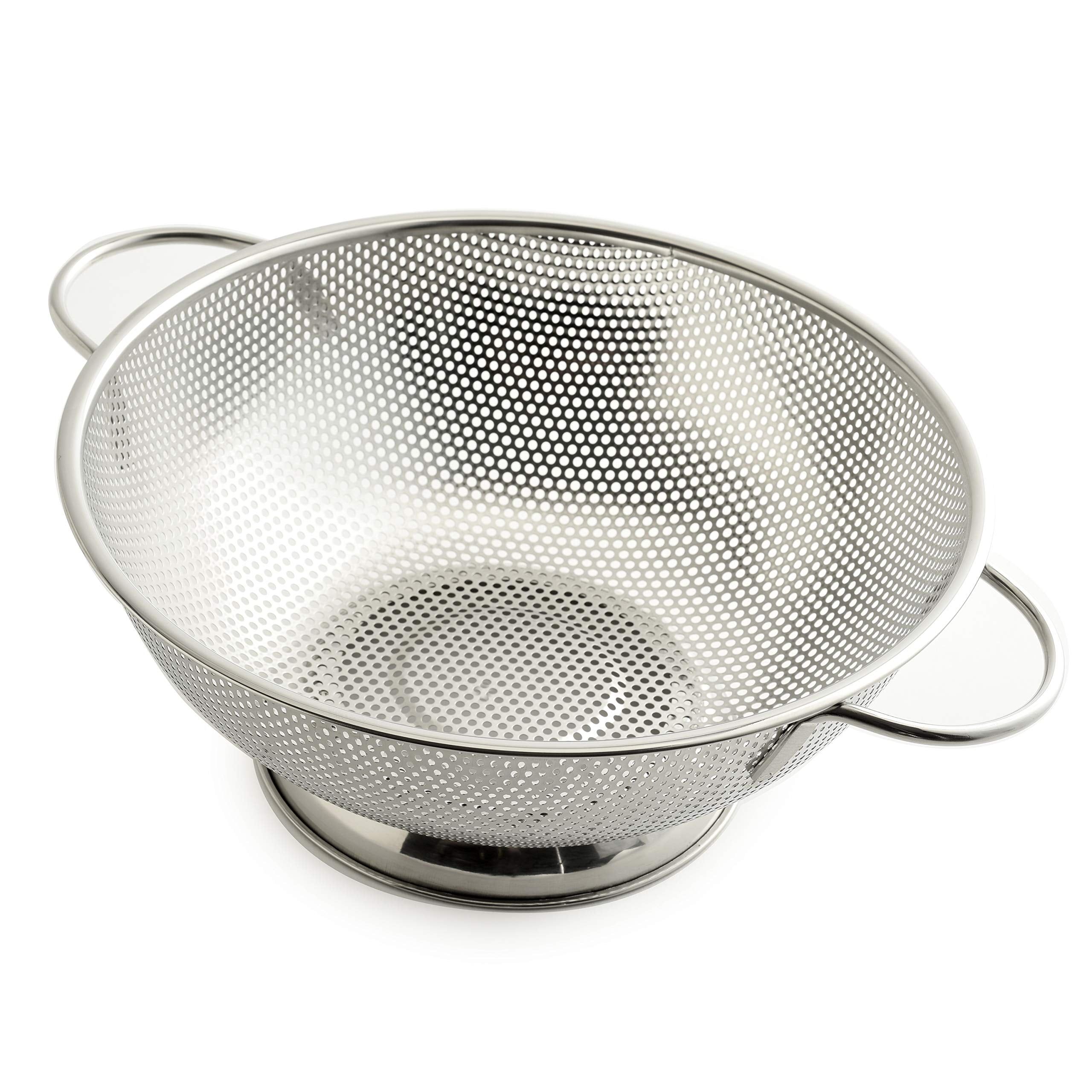 Bennium 5-Quart Stainless Steel Colander with Tubular Handles