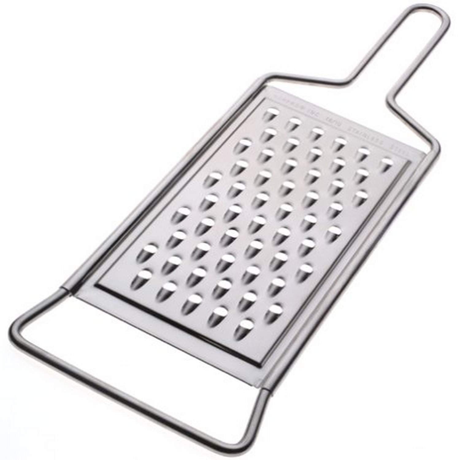 Norpro Stainless Steel Coarse Grater with Dual Handles, 14 x 5 Inches