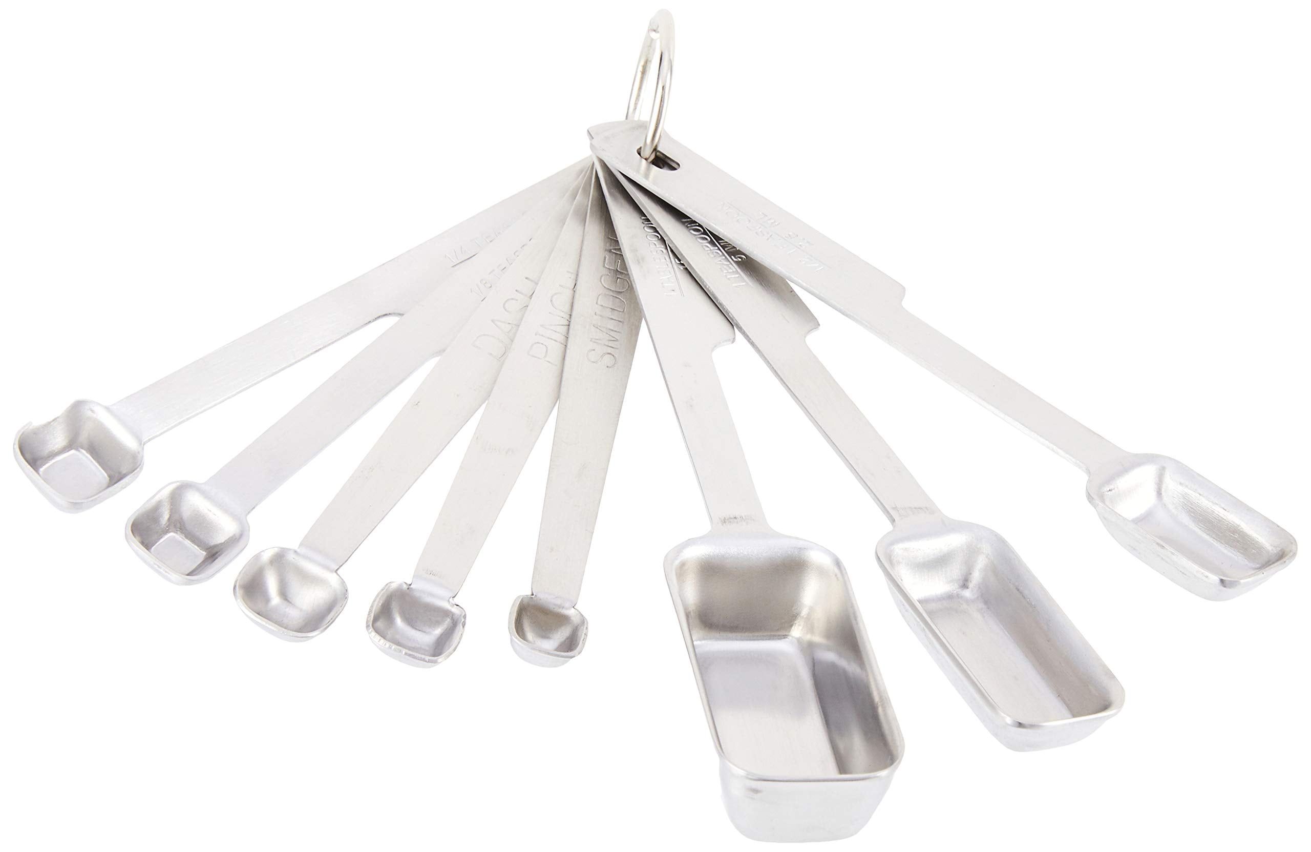 Norpro 8-Piece Stainless Steel Measuring Spoon Set with Long Handles