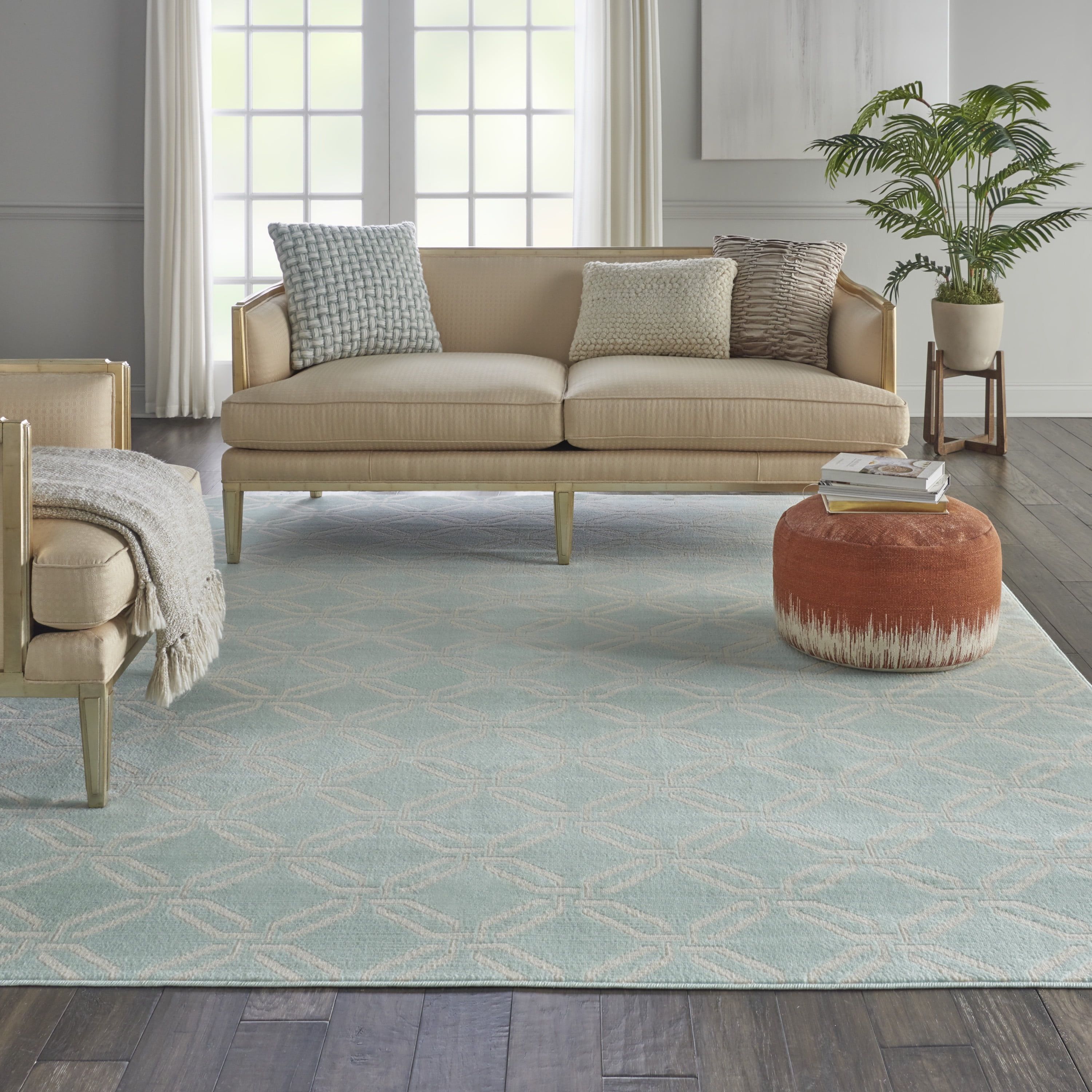 Moroccan Farmhouse Jubilant Green 8' x 10' Viscose Blend Area Rug