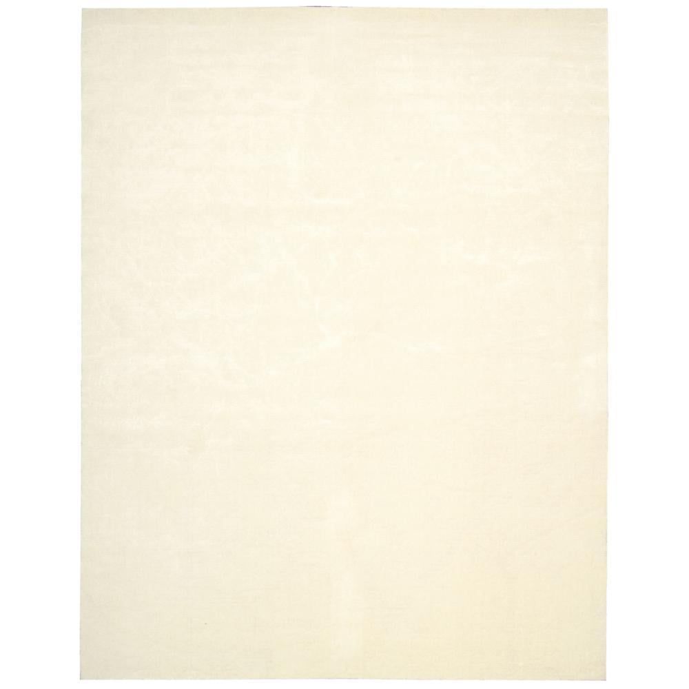 Ivory Twilight Abstract Wool-Blend 5'6" x 8' Area Rug