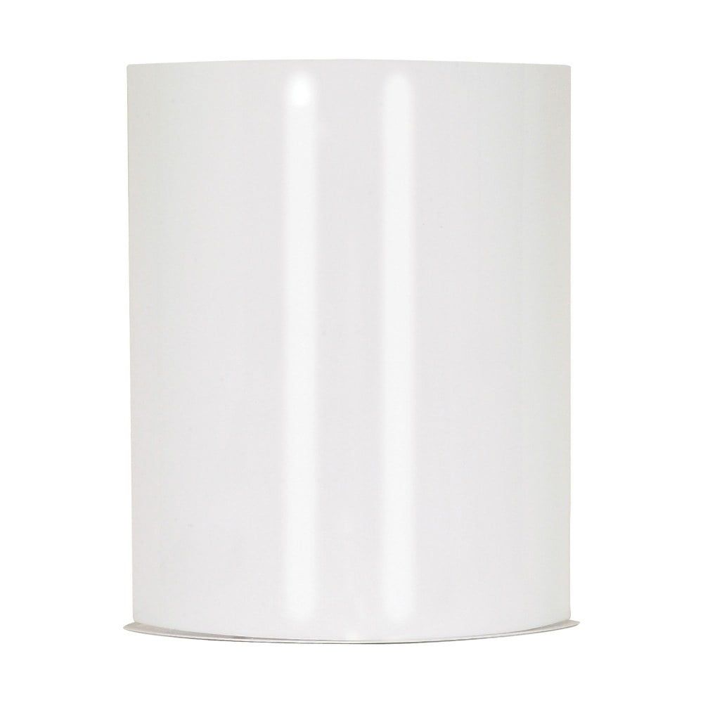 Crispo Contemporary White LED Cylinder Sconce with Dimmable CCT Selection