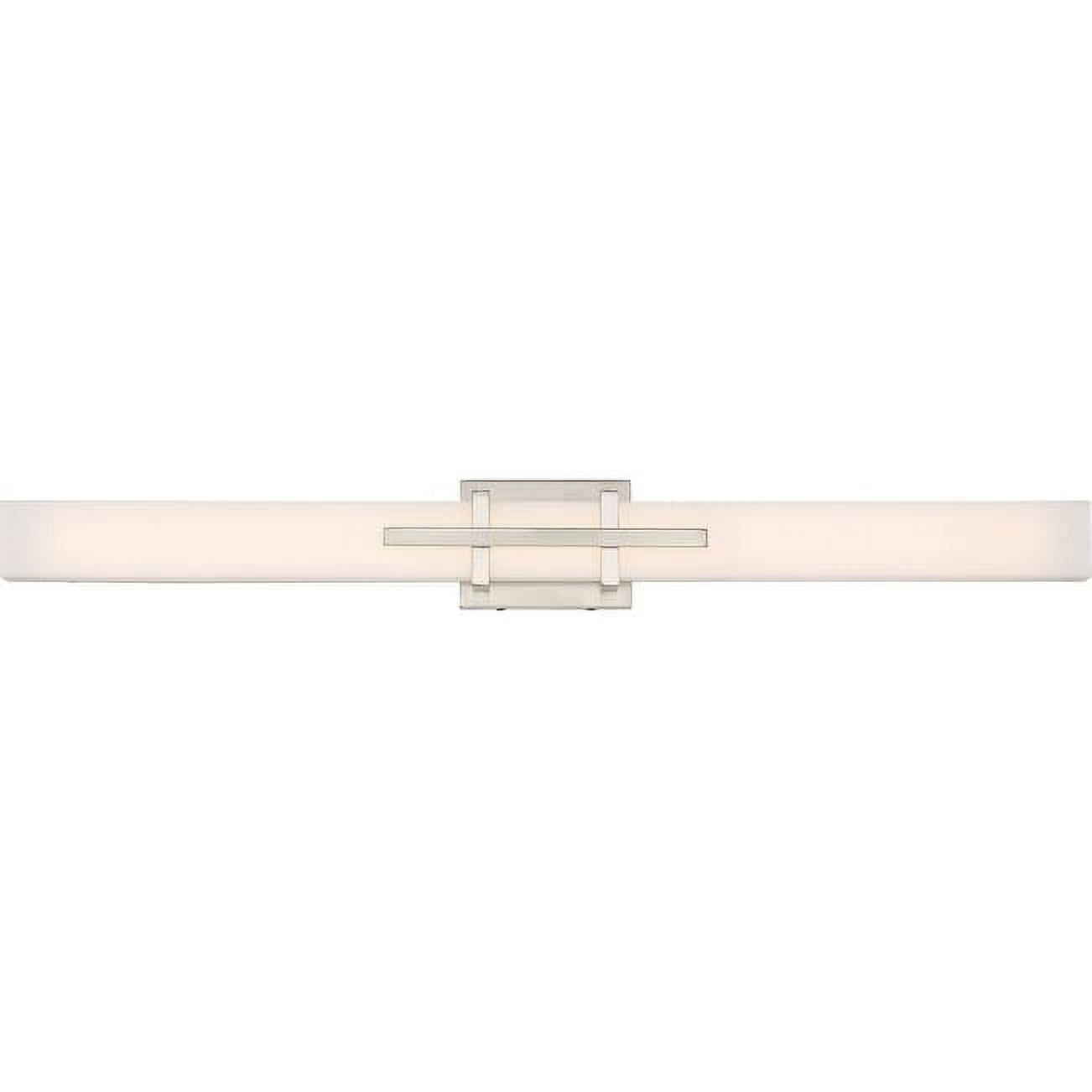 Grill Polished Nickel 36" LED Bath Bar with Dimming Capability